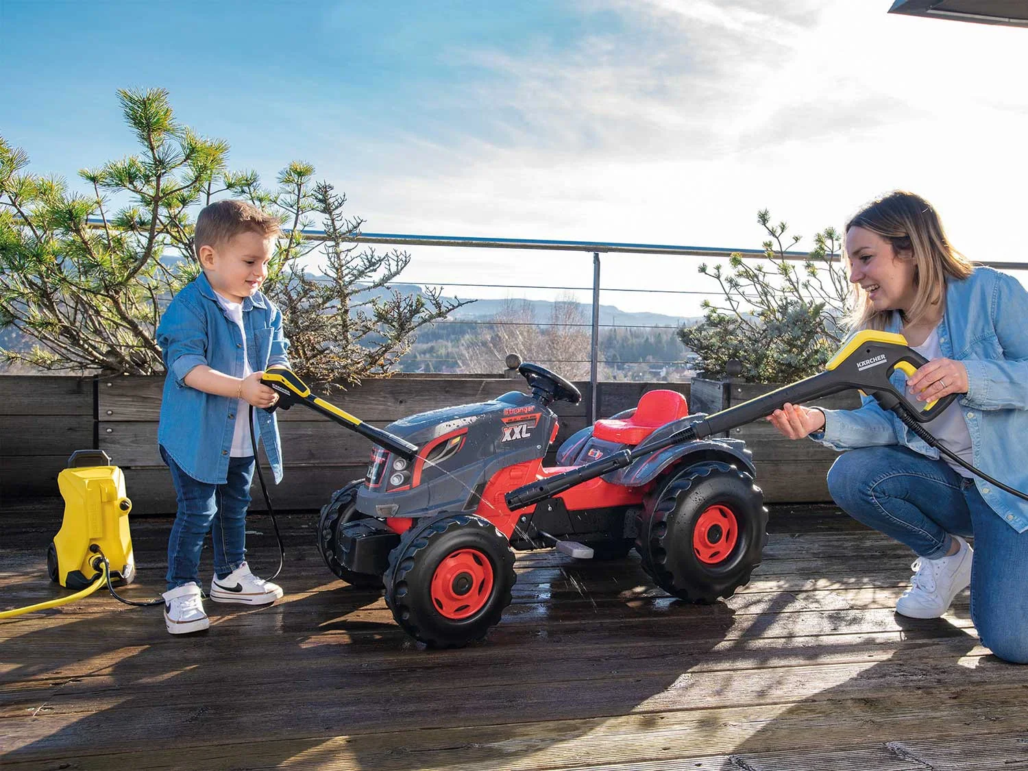 SMOBY Nettoyeur haute pression Krcher K4 pour enfant