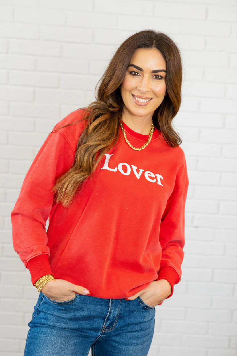 Lover Faded Sweatshirt