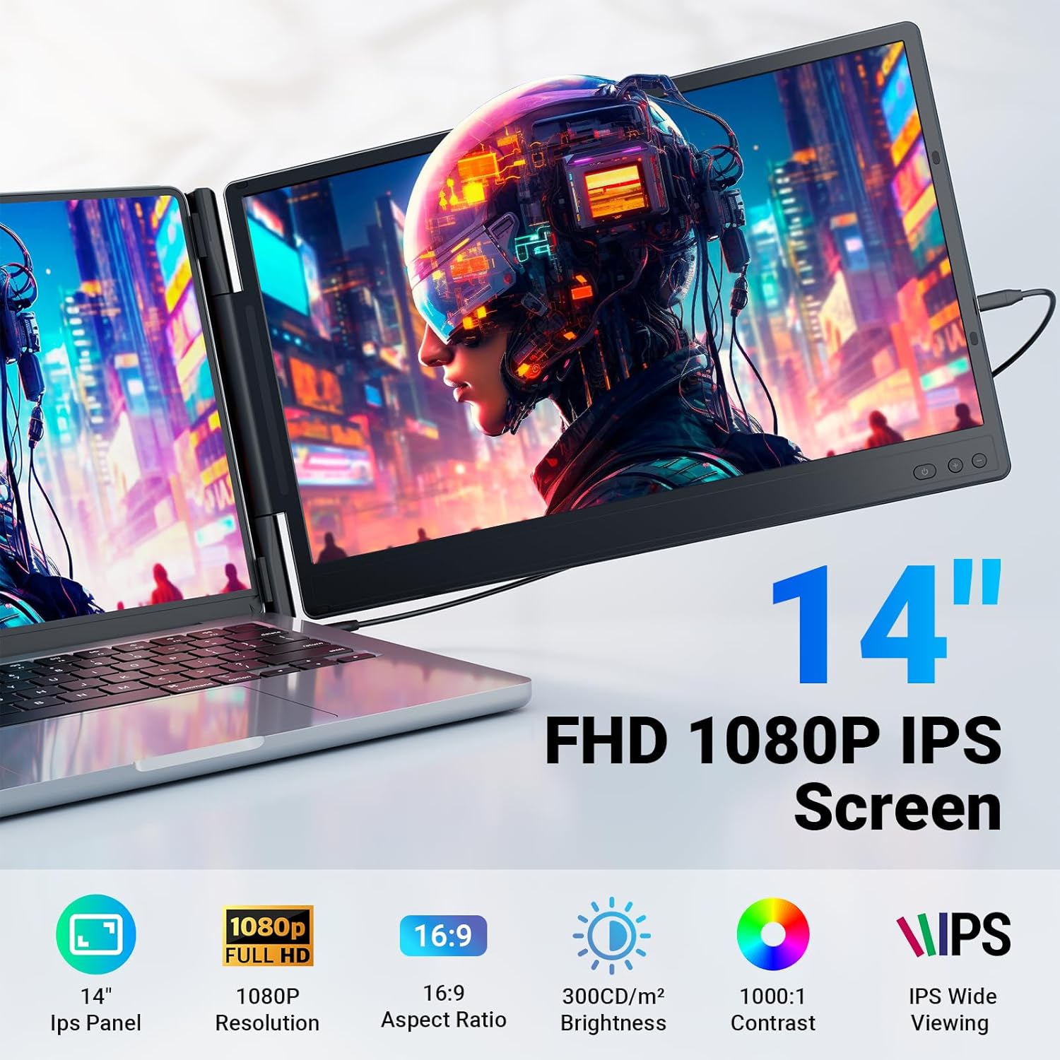 Ygretyrjh Laptop Screen Extender  14