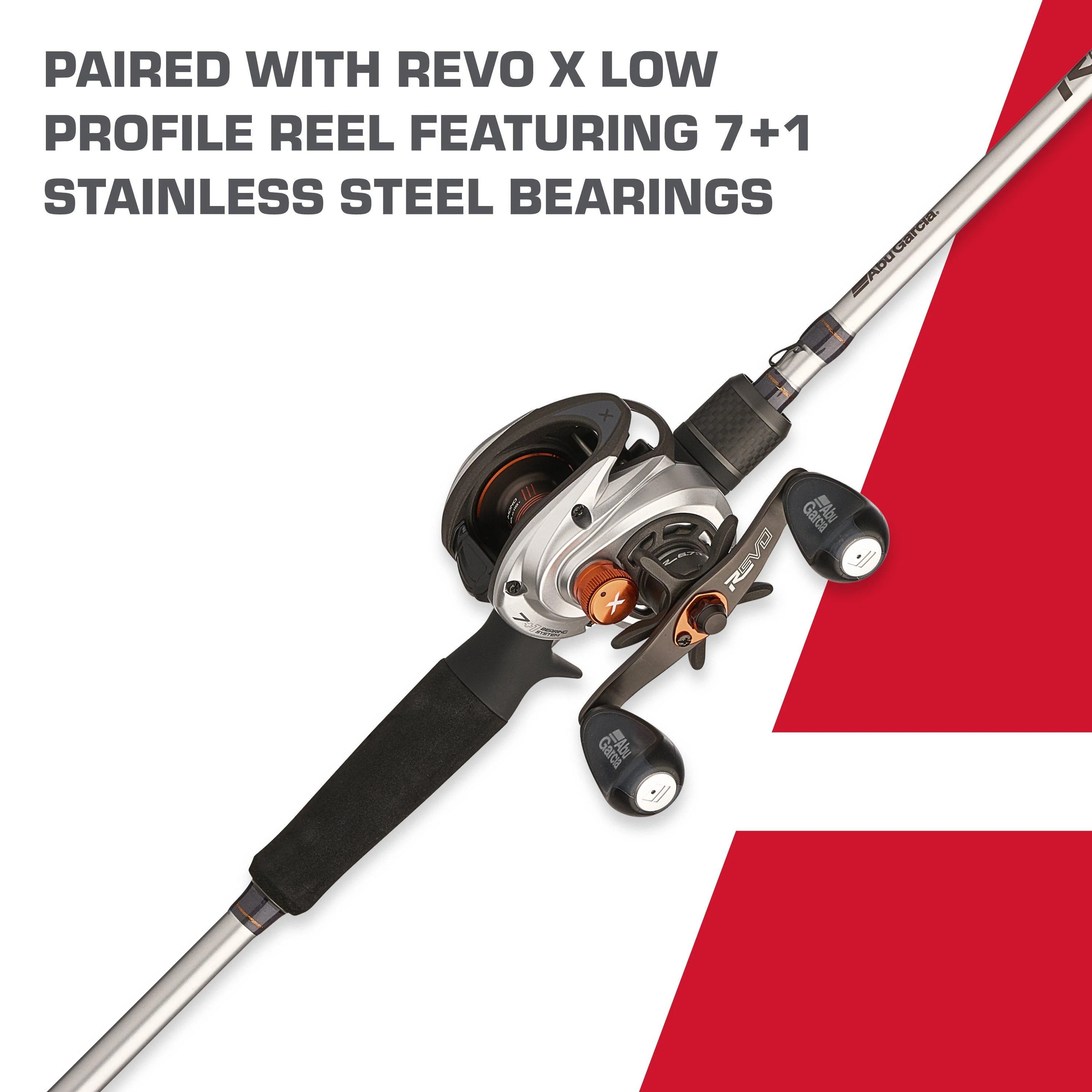 Abu Garcia Revo X Baitcast Combo 5 X 7'4