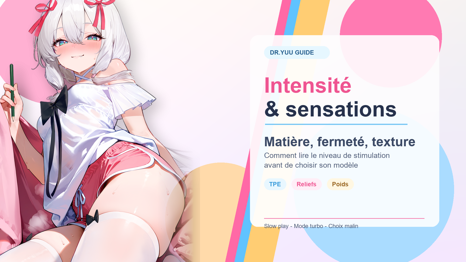 Comment comprendre l’intensité d’un masturbateur ? Matière, texture et sensations expliquées