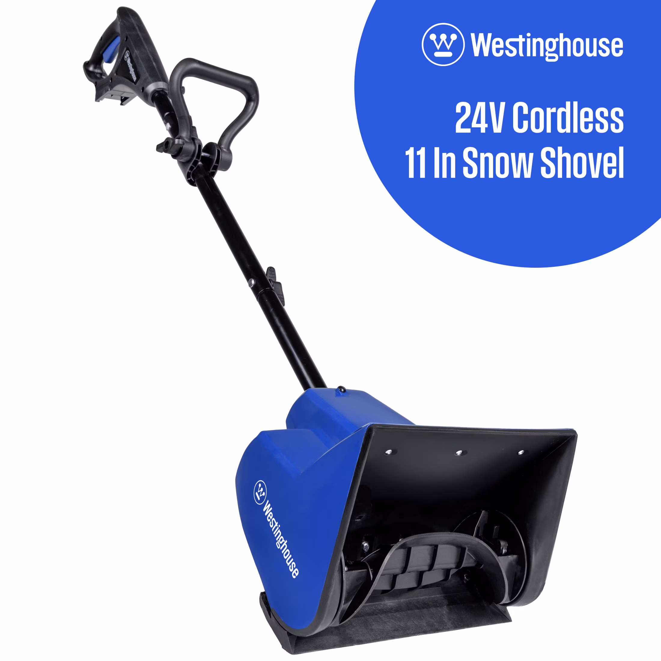 WSnow11ST 24V Cordless Snow Shovel 11 Inch Tool, Electric Snow Shovel with 20ft Throwing Distance, Plows 75lbs/min, Compatible with Snow Joe Batteries (Battery Charger Not Included)