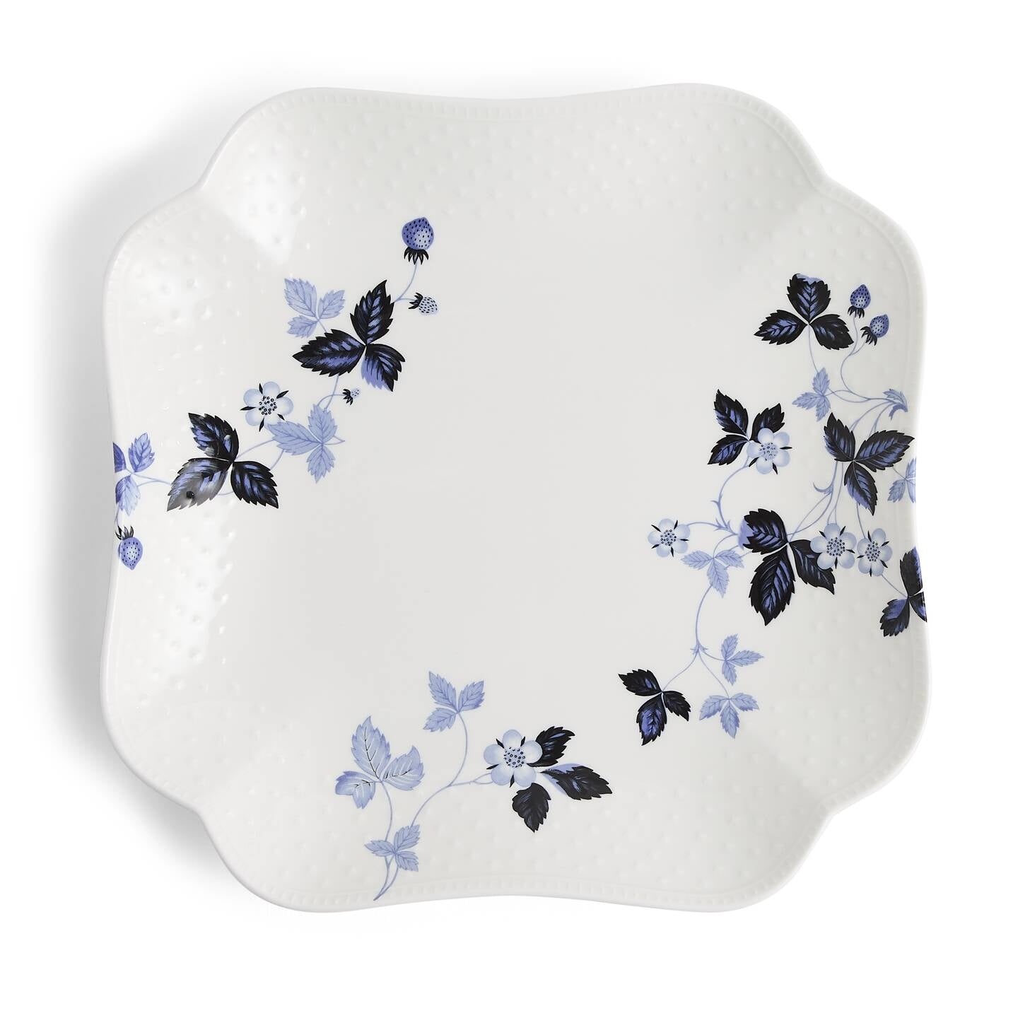 Wild Strawberry Inky Blue Platter