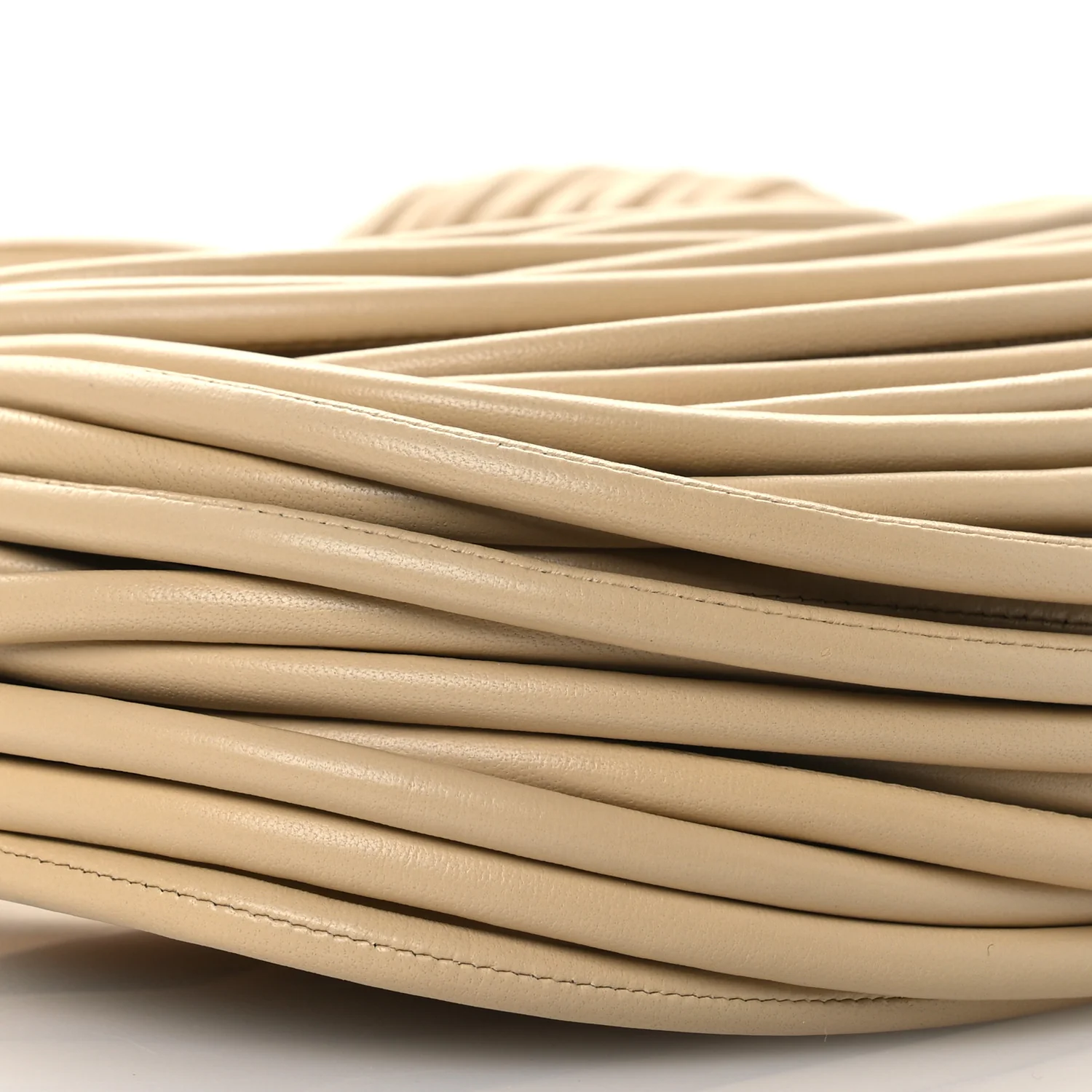 Nappa Mini Tubular Double Knot Porridge