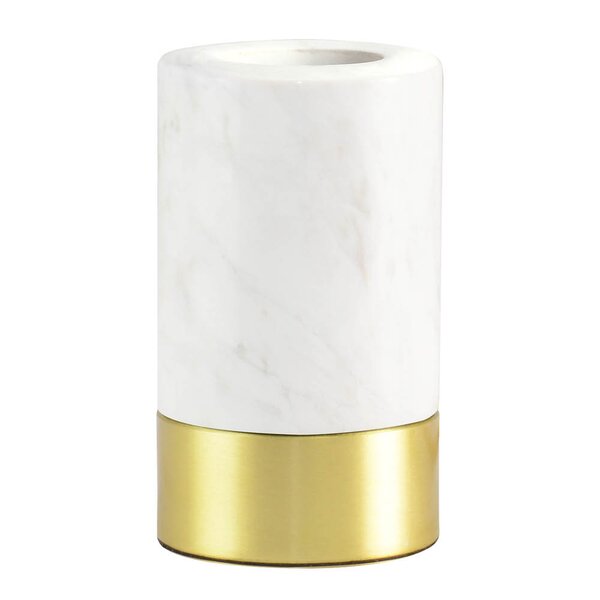 MITB Romance sokkel bordlampe 12 cm hvit marmor