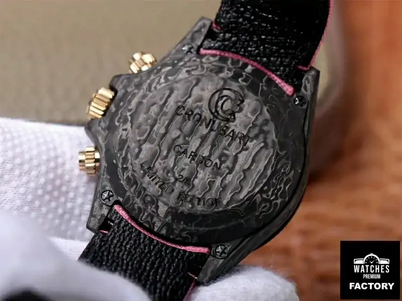 Rolex Daytona Cosmos Chronograph Carbon Fiber Edition Pink Exploded Dragon Dial