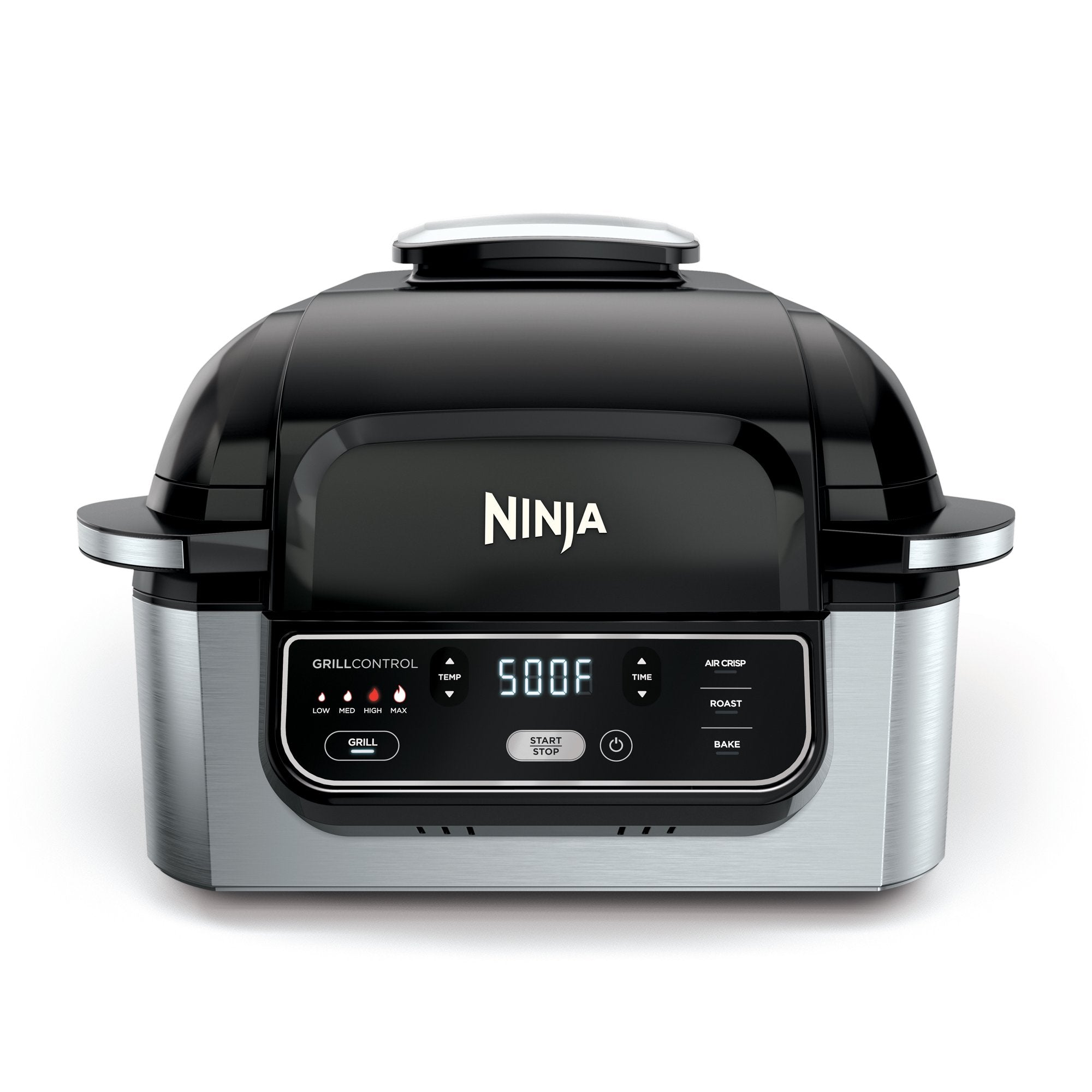 Grill d'intérieur 4 en 1 Ninja Foodi avec friteuse à air chaud de 4 litres, rôtissage et cuisson au four, AG300