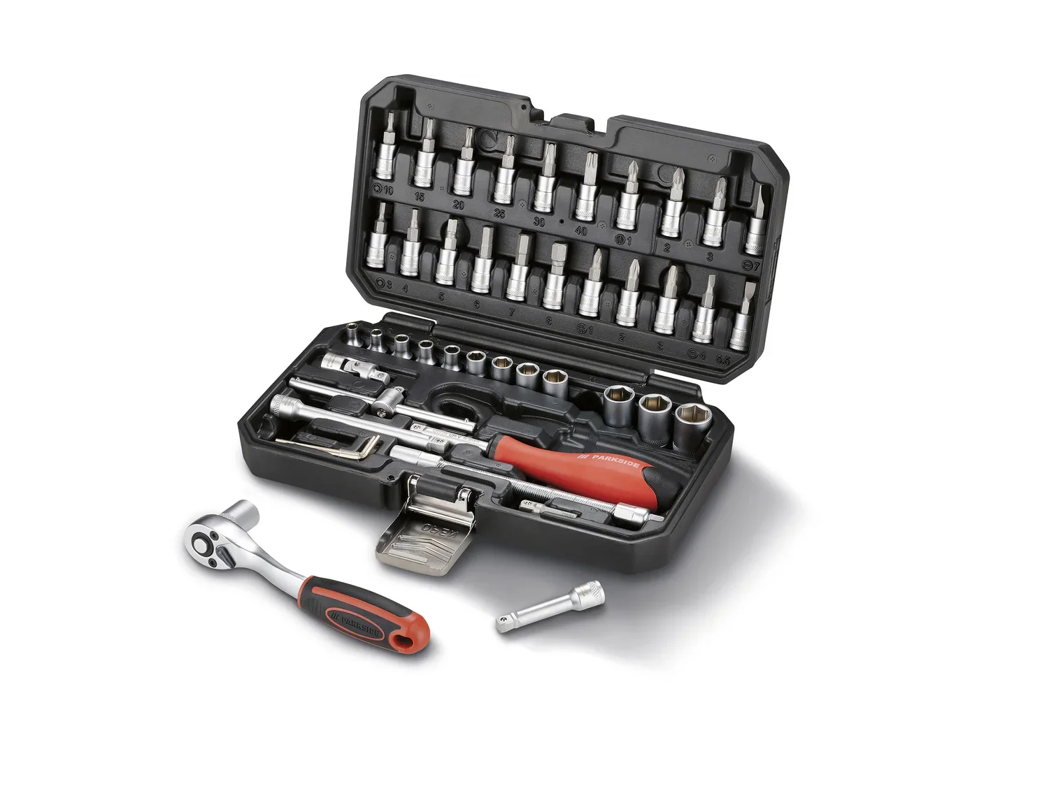 PARKSIDE Set de cliquets et d'embouts