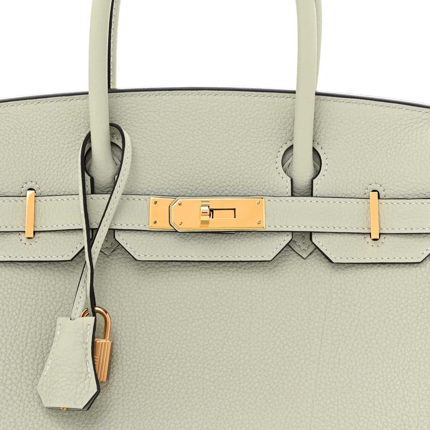 Togo Birkin 30 Gris Neve