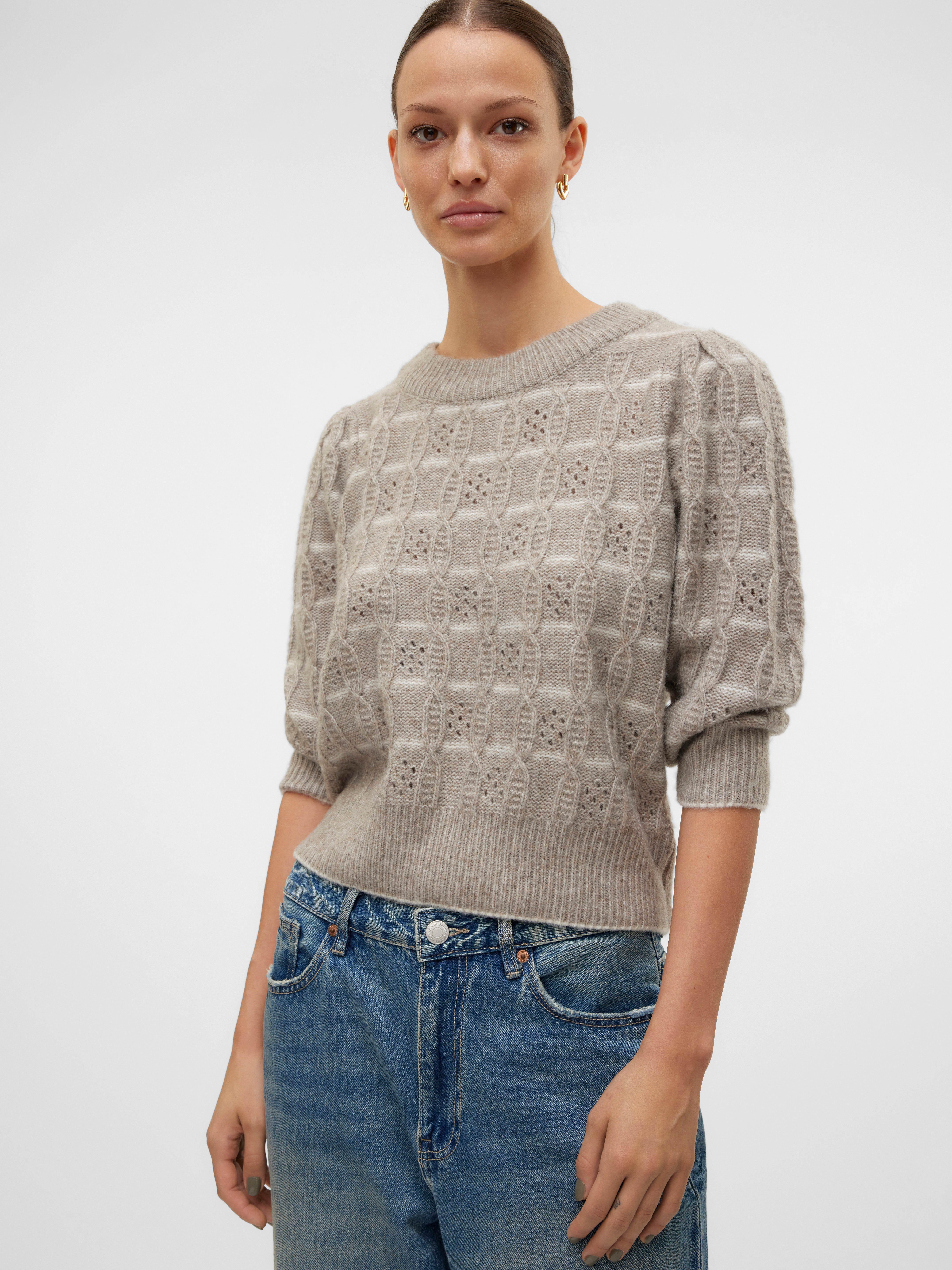 VERO MODA® VMNEWLEONOR Knitted pullover