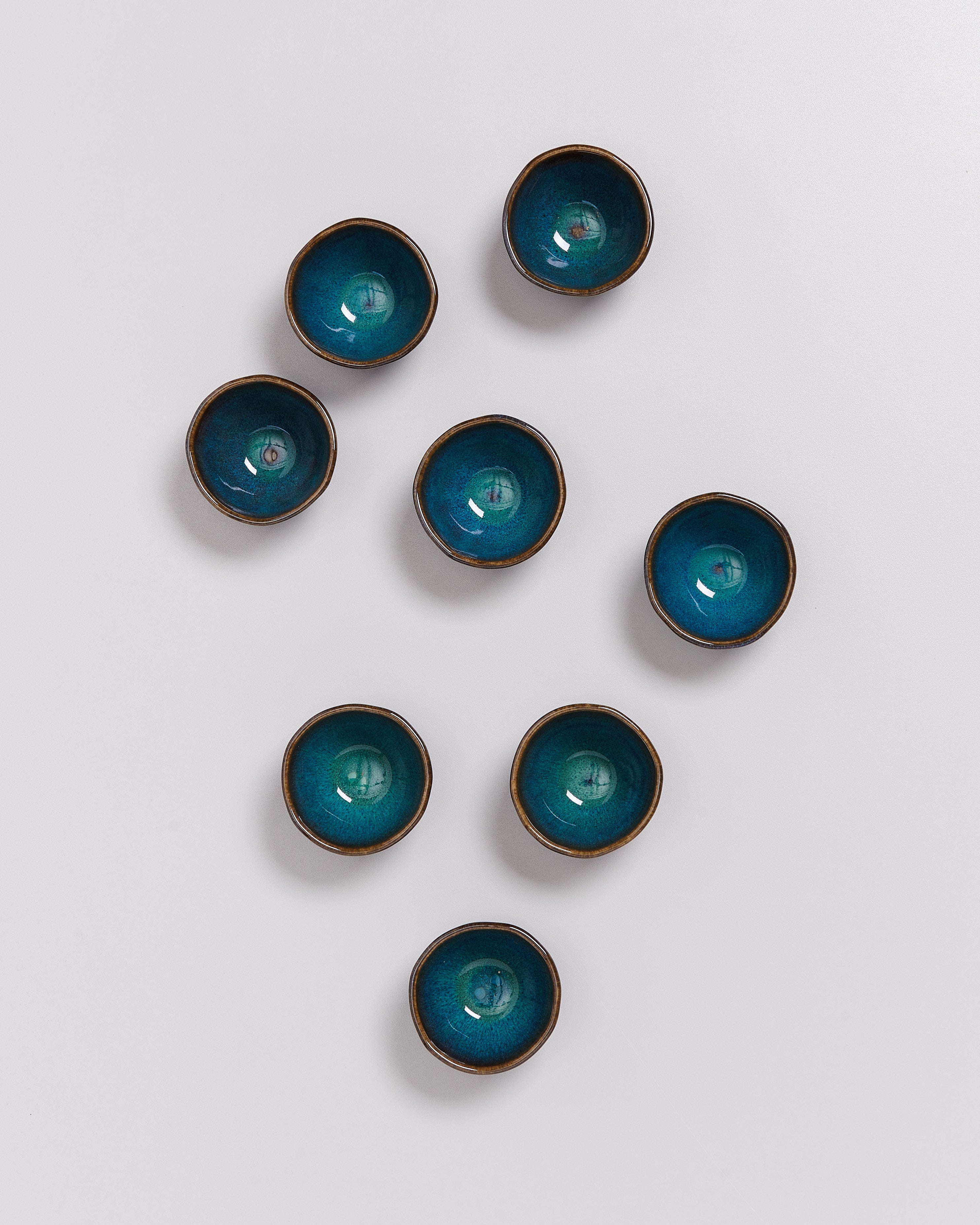 MELIDES - SMALL SAUCE BOWL OCEANBLUE