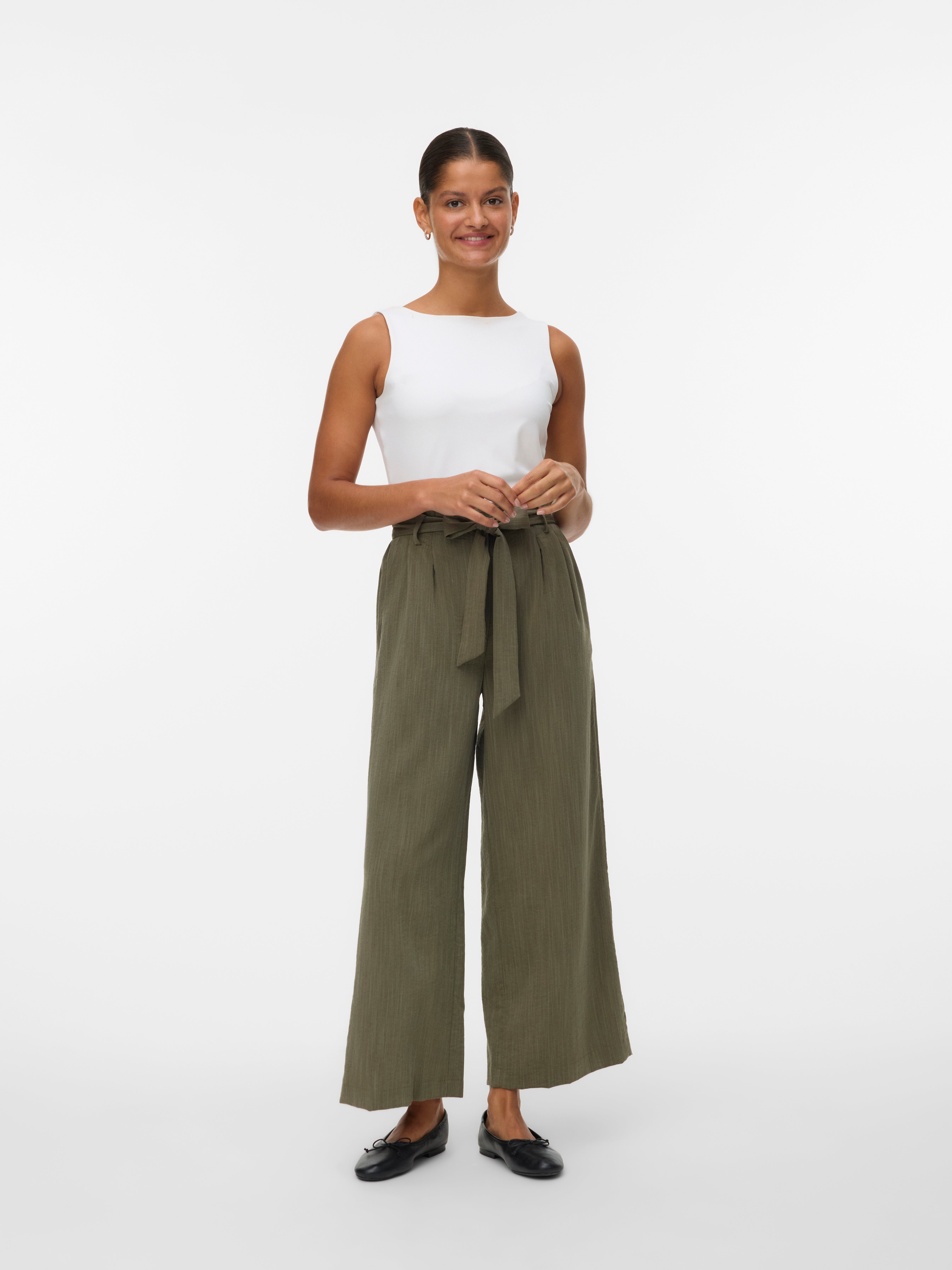 VERO MODA® VMSYDNEY High waist Ancle Trousers