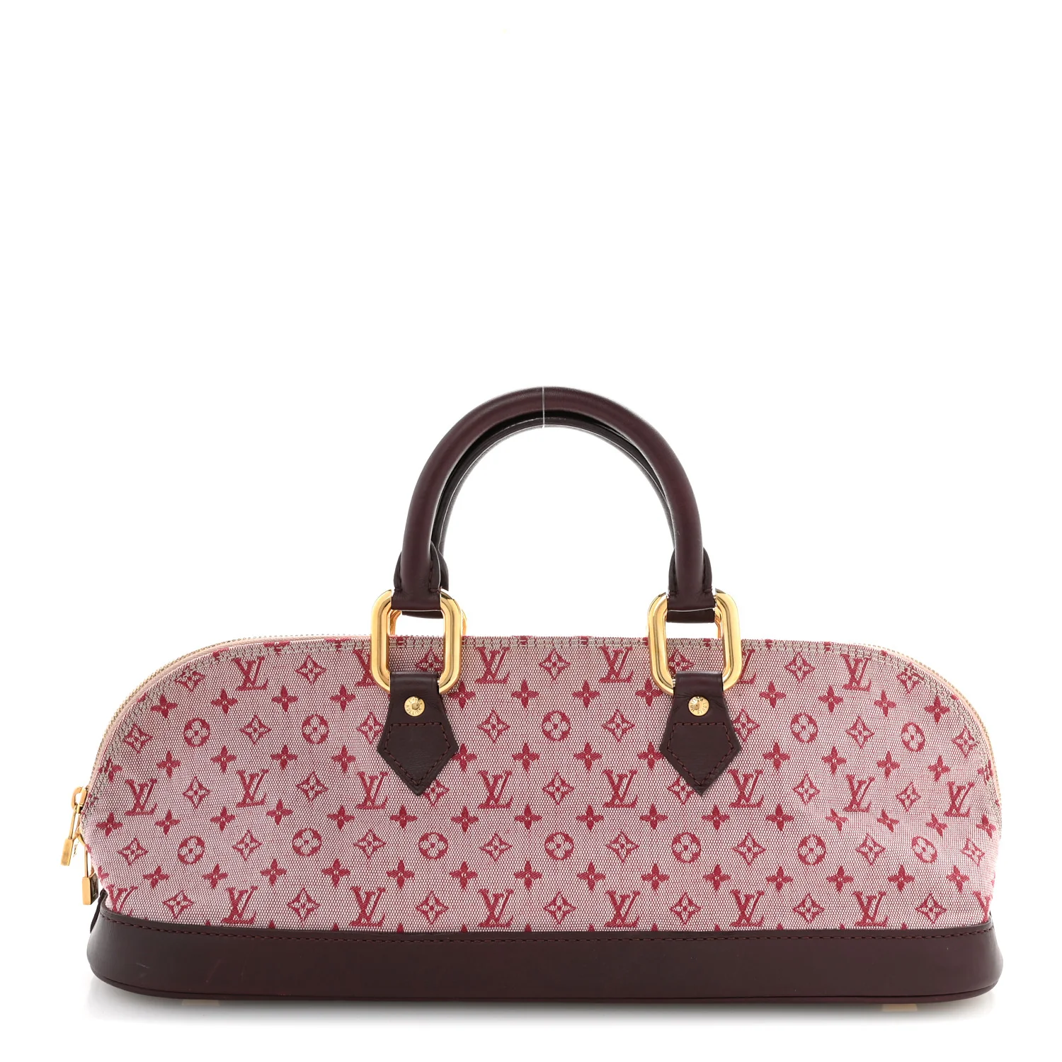 Mini Monogram Alma Long Cherry