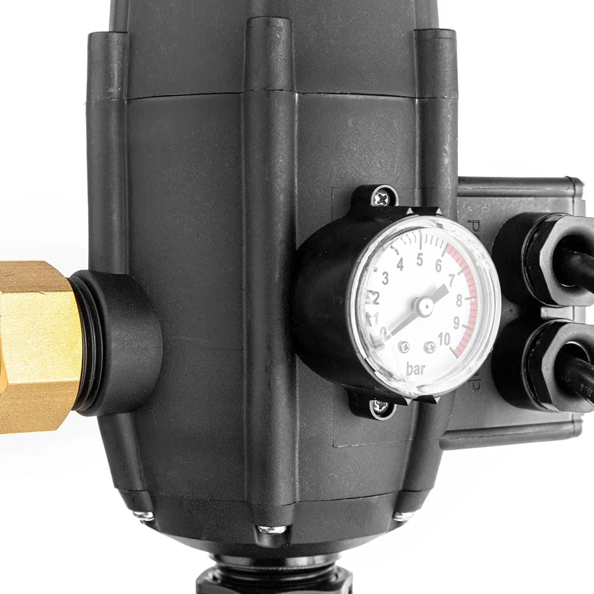 XtremepowerUS 1.6HP Portable Shallow Well Pump, 1268 GPH 120V With Controller, Stainless Steel, For Sprinkler, Irrigation, Garden, Lawn Water Transfer