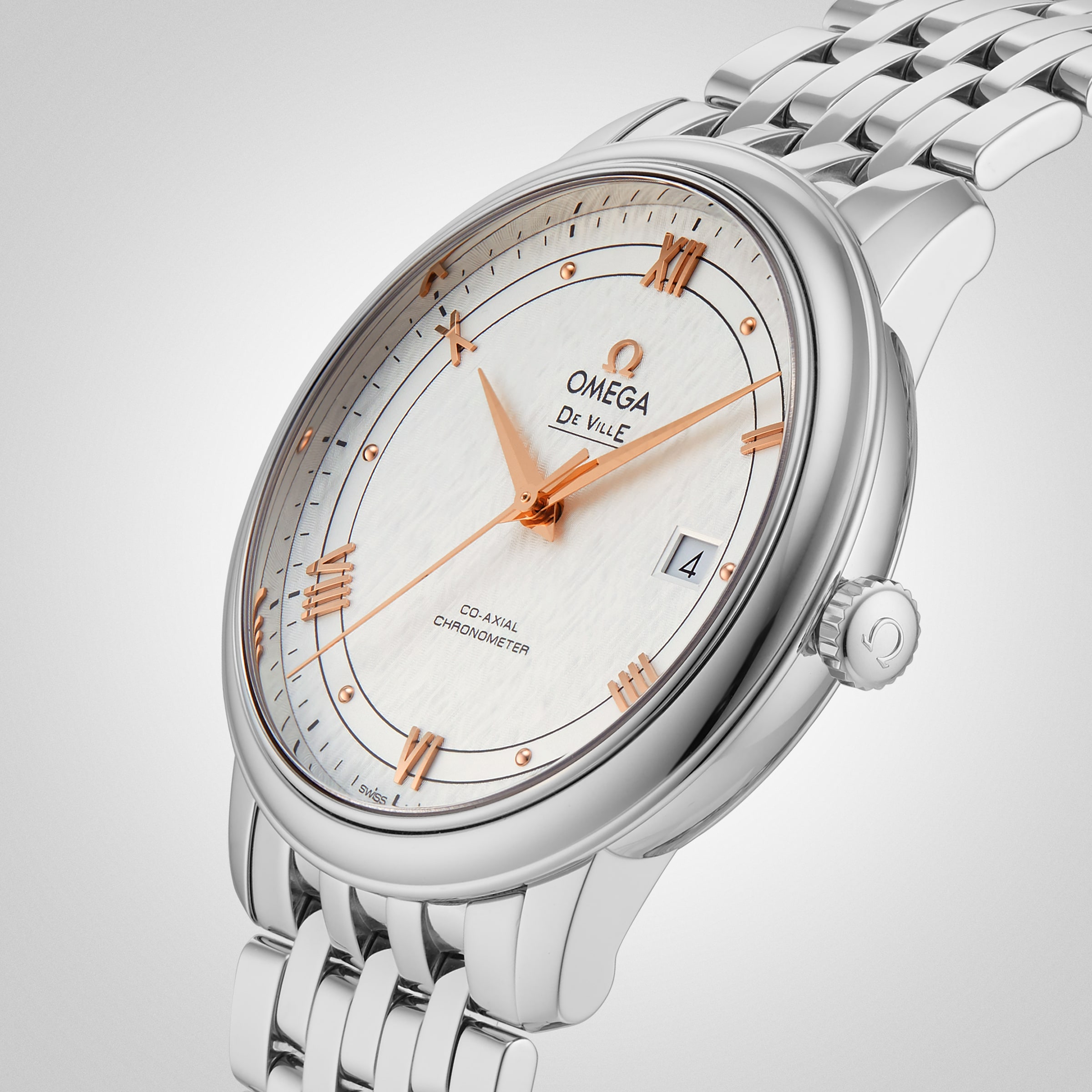 Omega De Ville Prestige Mens 39mm Automatic Co-Axial Date Mens Watch-P17331323