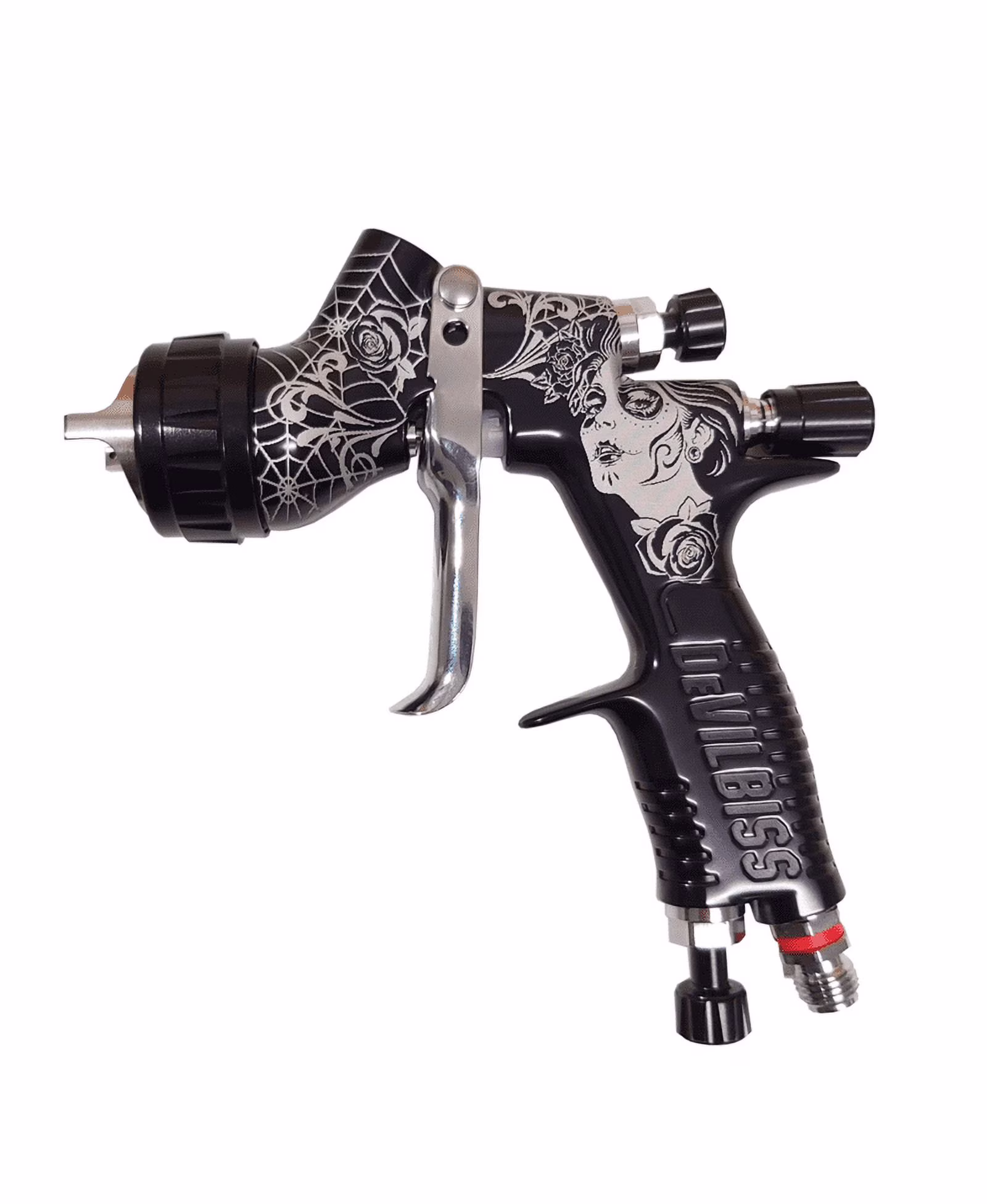 DeVilbiss GTI Pro Lite TE20 1.3mm Nozzle Professional Spray Gun, 600ml Cup