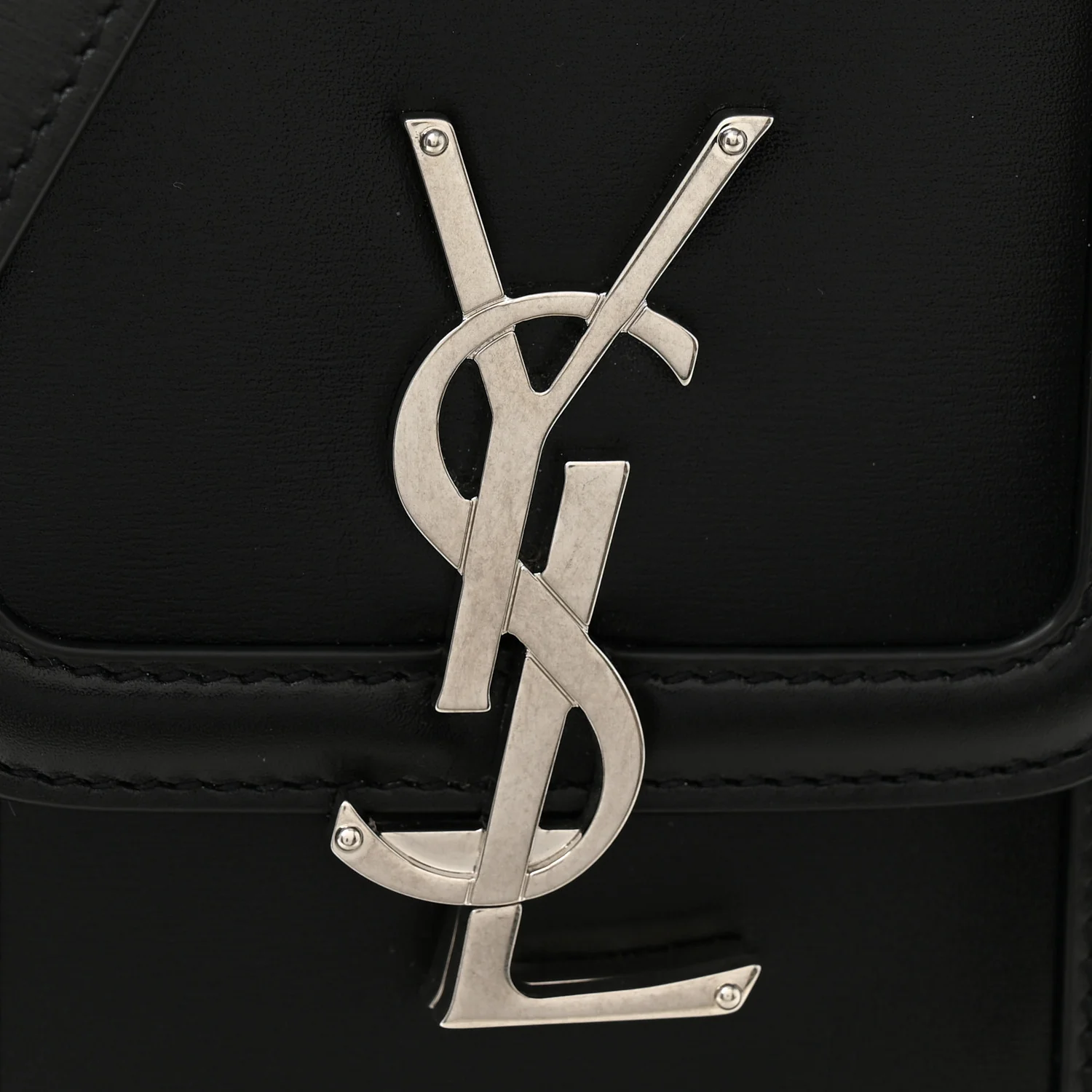 Smooth Calfskin Mini Solferino Satchel Black