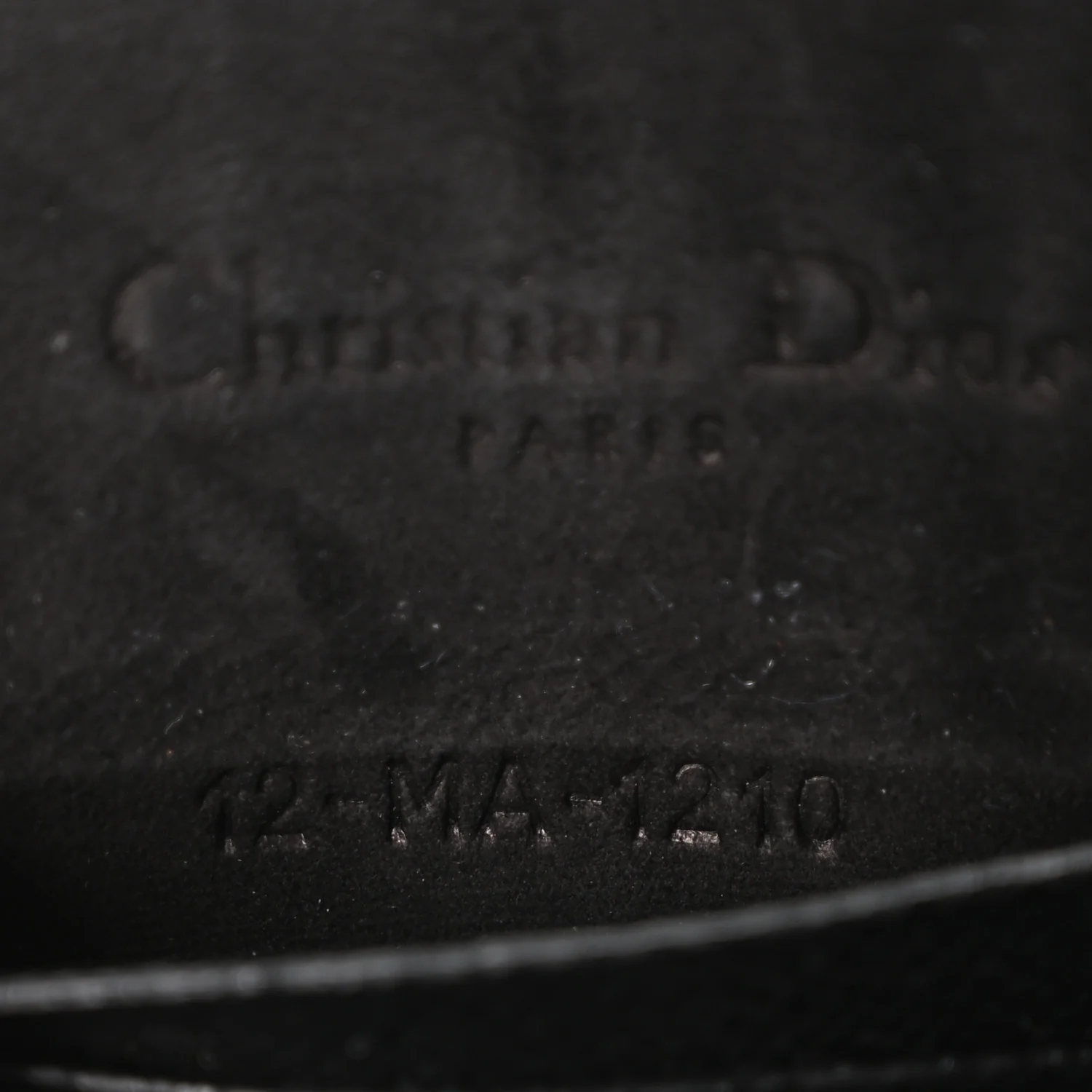 Grained Calfskin Saddle Belt Bag Black
