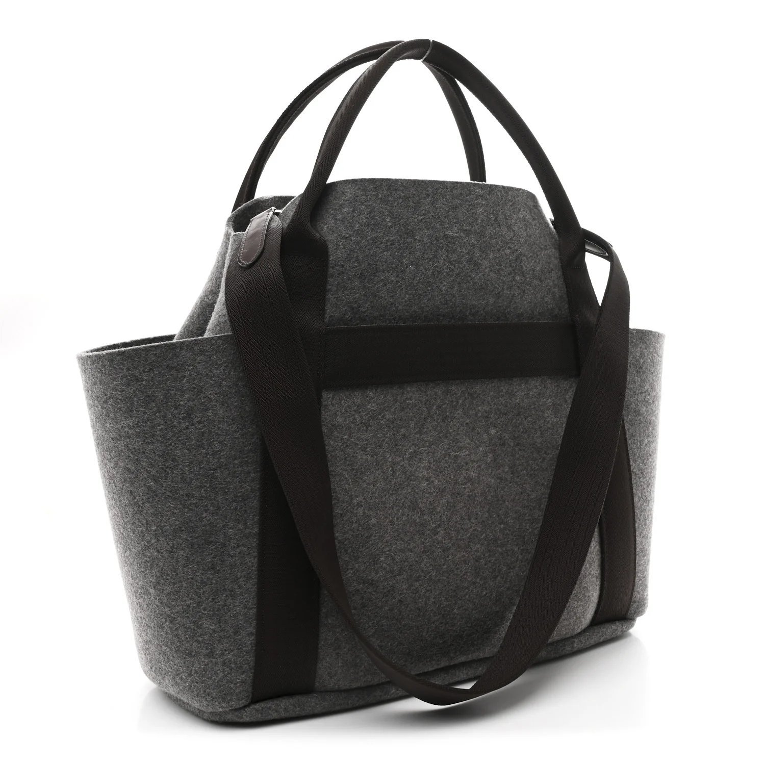 Felt Sac De Pansage Groom Bag Acier