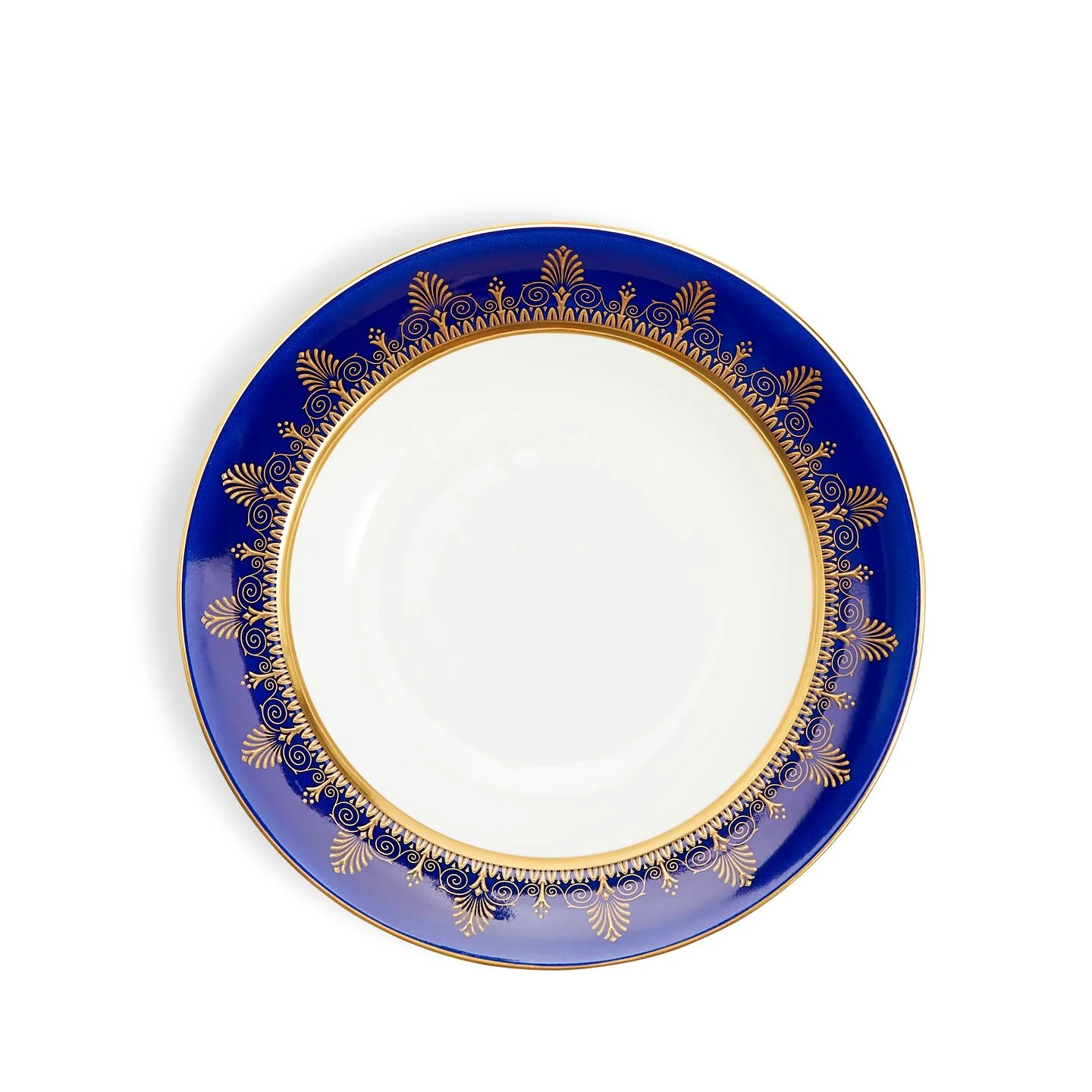 Anthemion Blue Soup Bowl