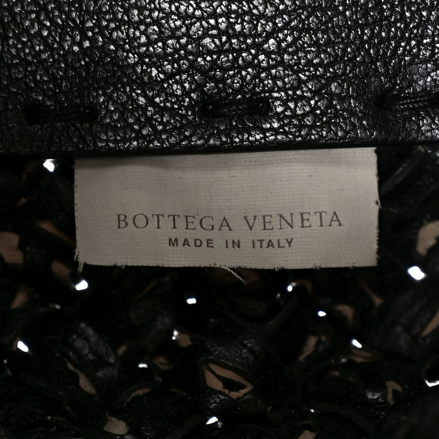 Nappa Nastri Medium Lido Tote Bag Tourmaline