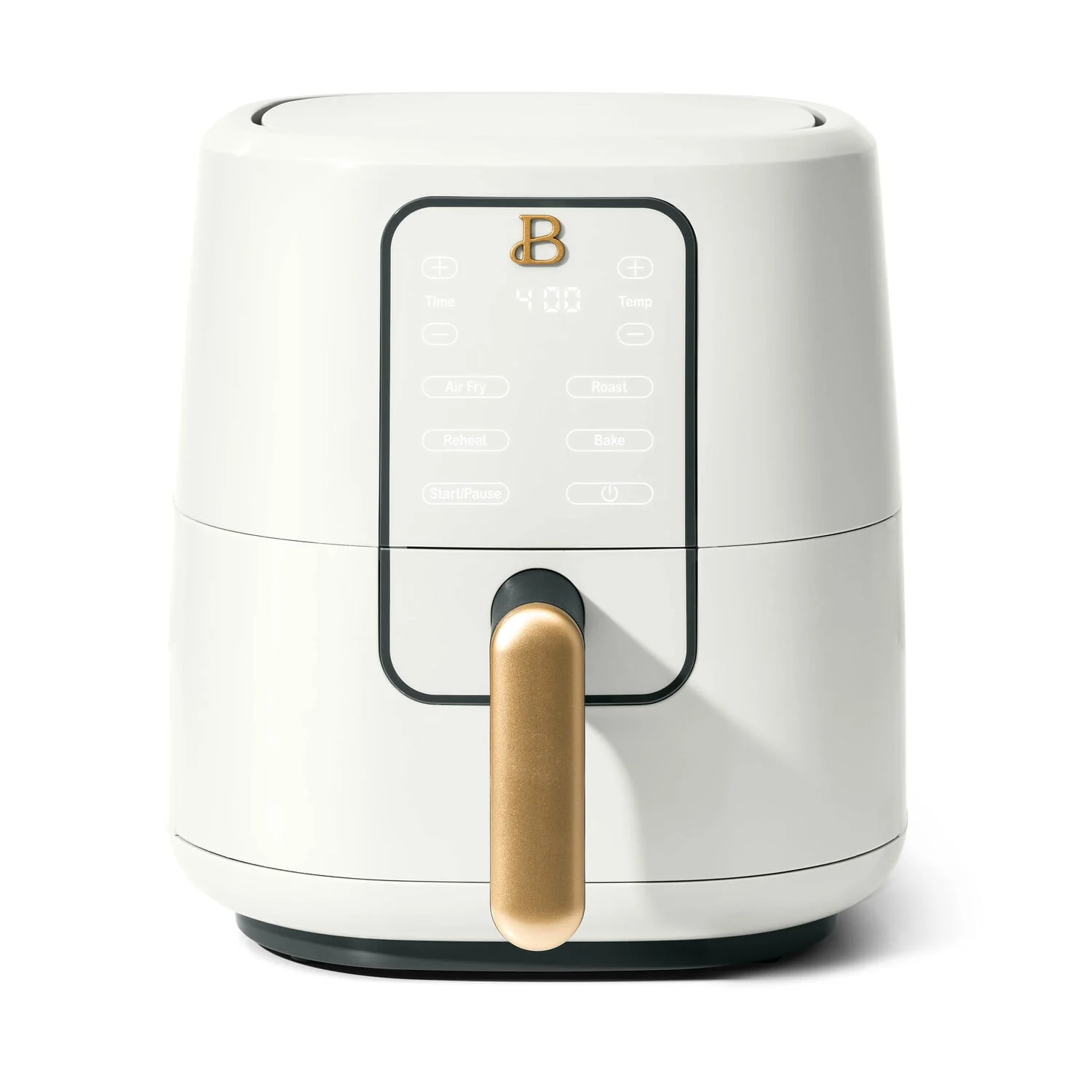 Beautiful 3 Qt Air Fryer with Turbocrisp Technology, White Icing by Drew Barrymore