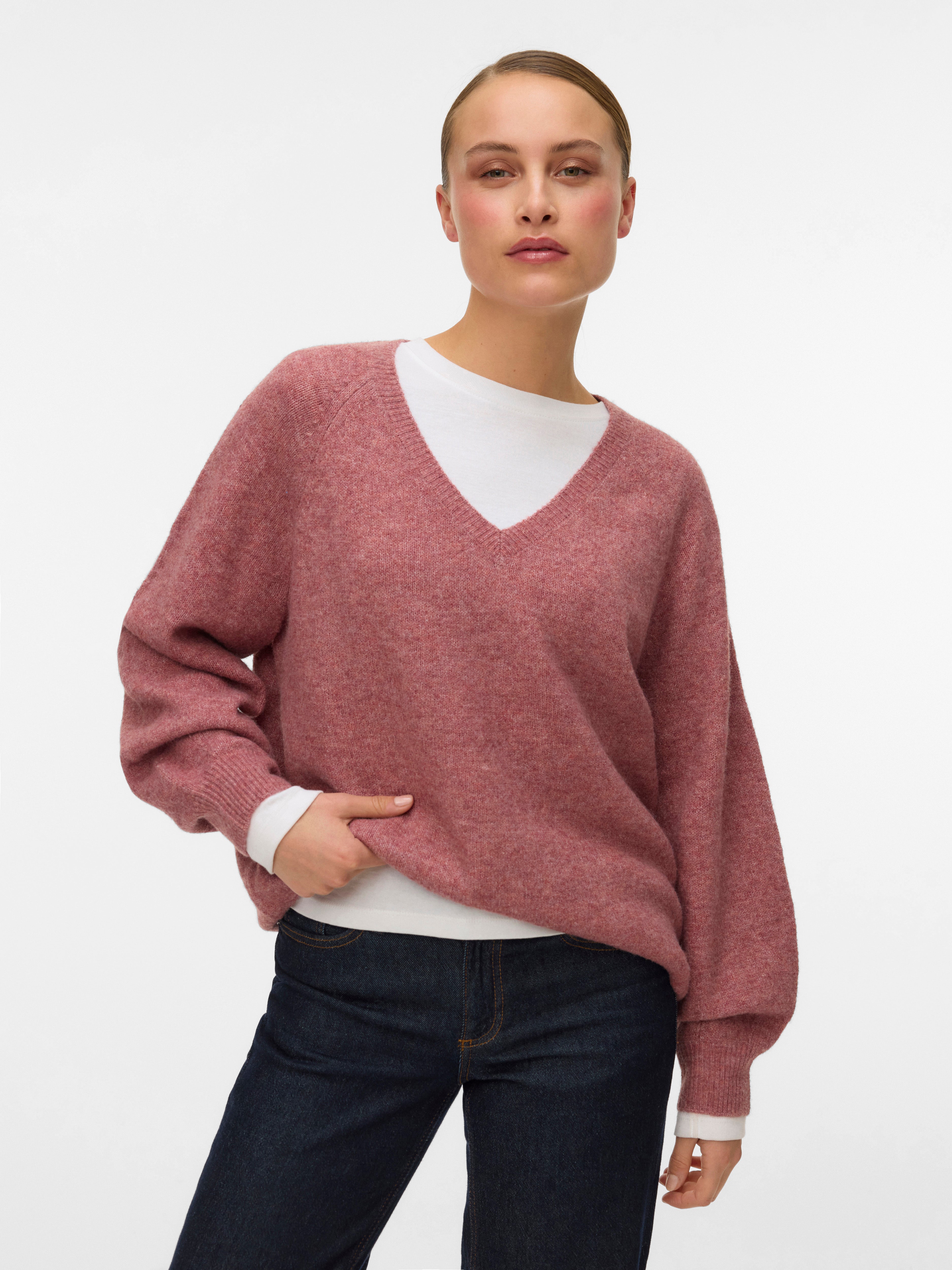 VERO MODA® VMLEAF Knitted pullover