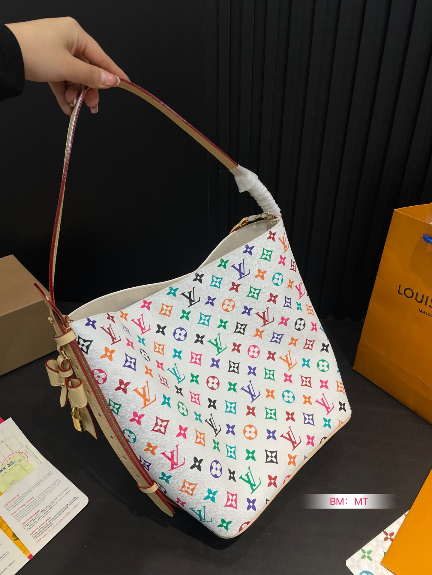 Louis new arrival ALL IN BB hobo bag 002 size:26*30 cm