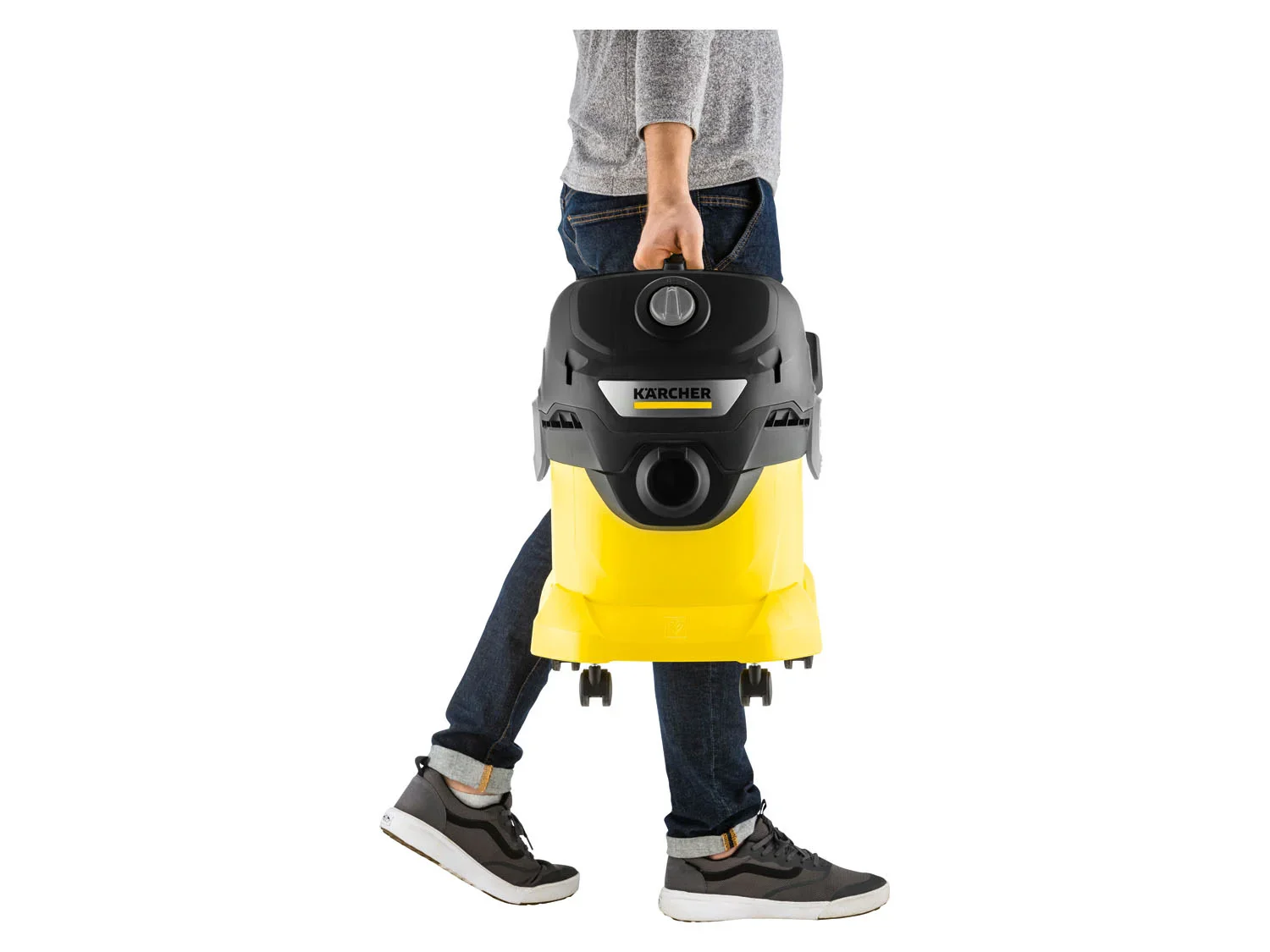 Krcher Aspirateur eau et poussire KWD 4, 1000 W