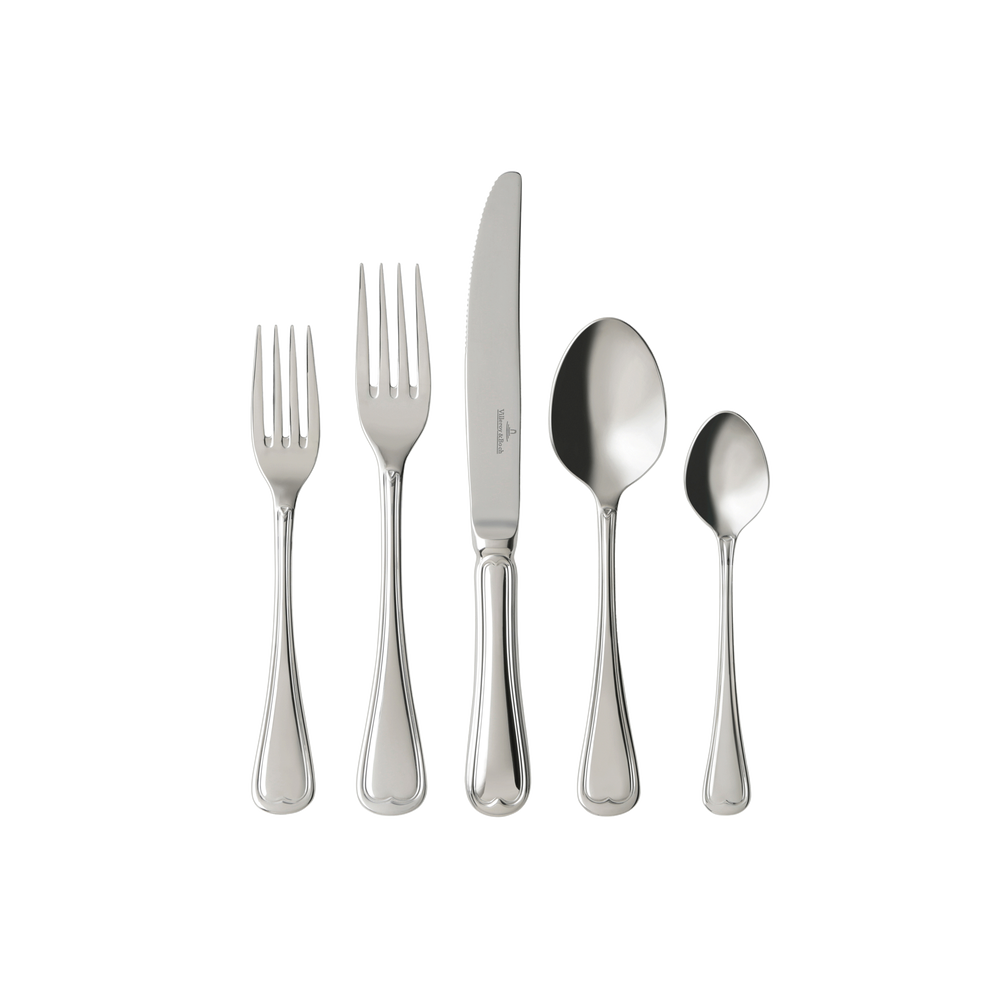 French Garden 5-piece flatware set - stainless steel