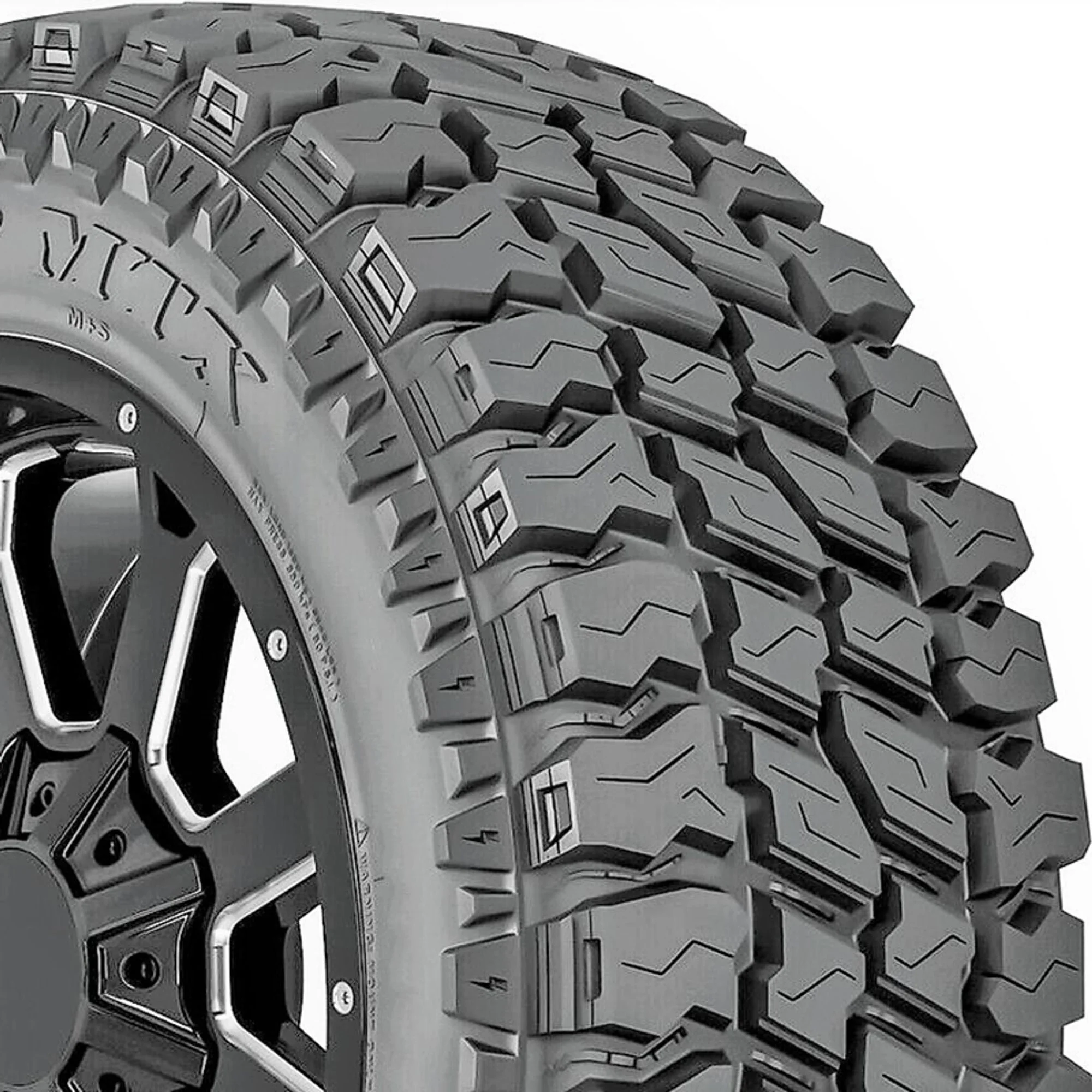 Mud Claw Comp MTX Mud Terrain LT245/75R16 120/116Q E Light Truck Tire - Image 5