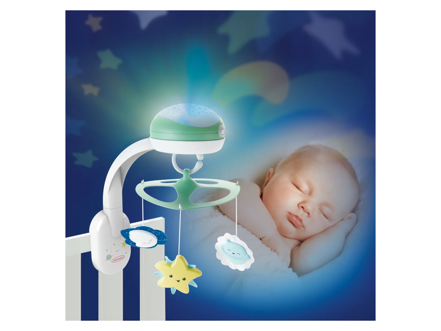 Infantino Mobile musical projecteur 3-en-1