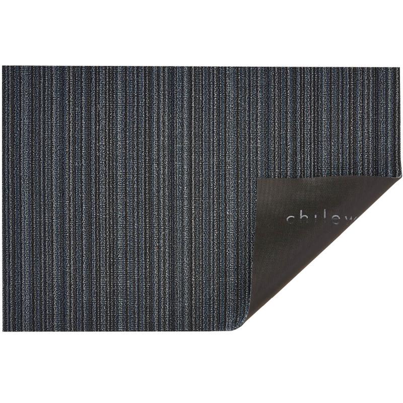 Skinny Stripe dørmatte 61x91 cm blue