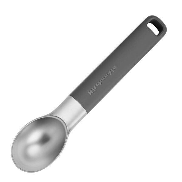 Classic iskremskje 21 cm charcoal grey