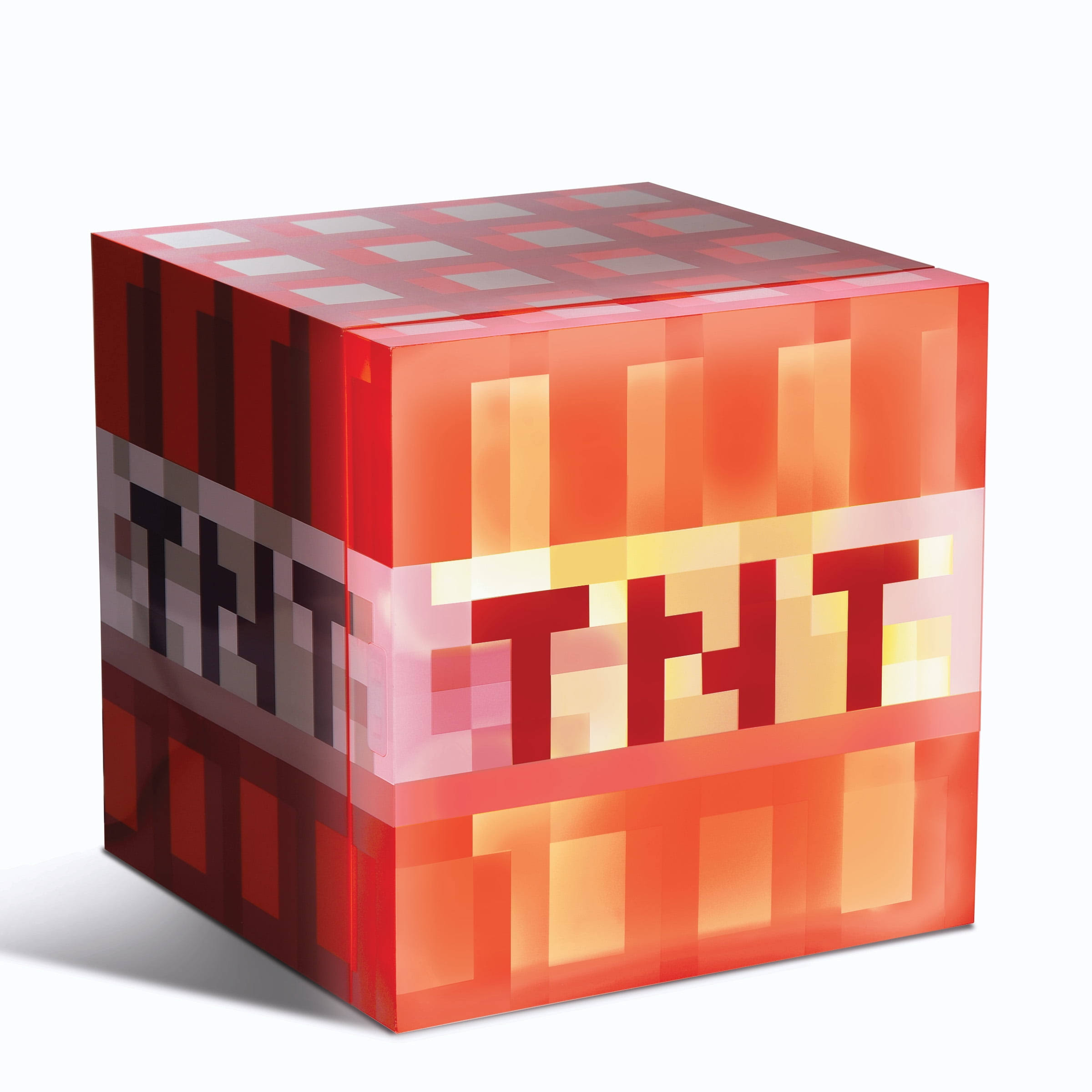 Minecraft 17924 Red TNT X9 Can Mini Fridge 6.7L X1 Door Ambient LED Lighting 10.4 in H 10 in W 10 in D