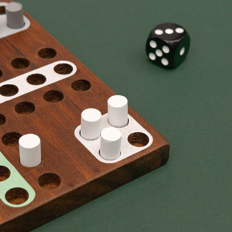 Ludo 14x14 cm tre