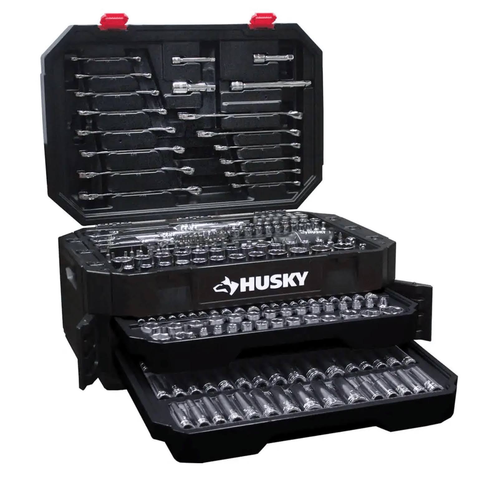 Husky Mechanics Tool Set (290-Piece)-Instock