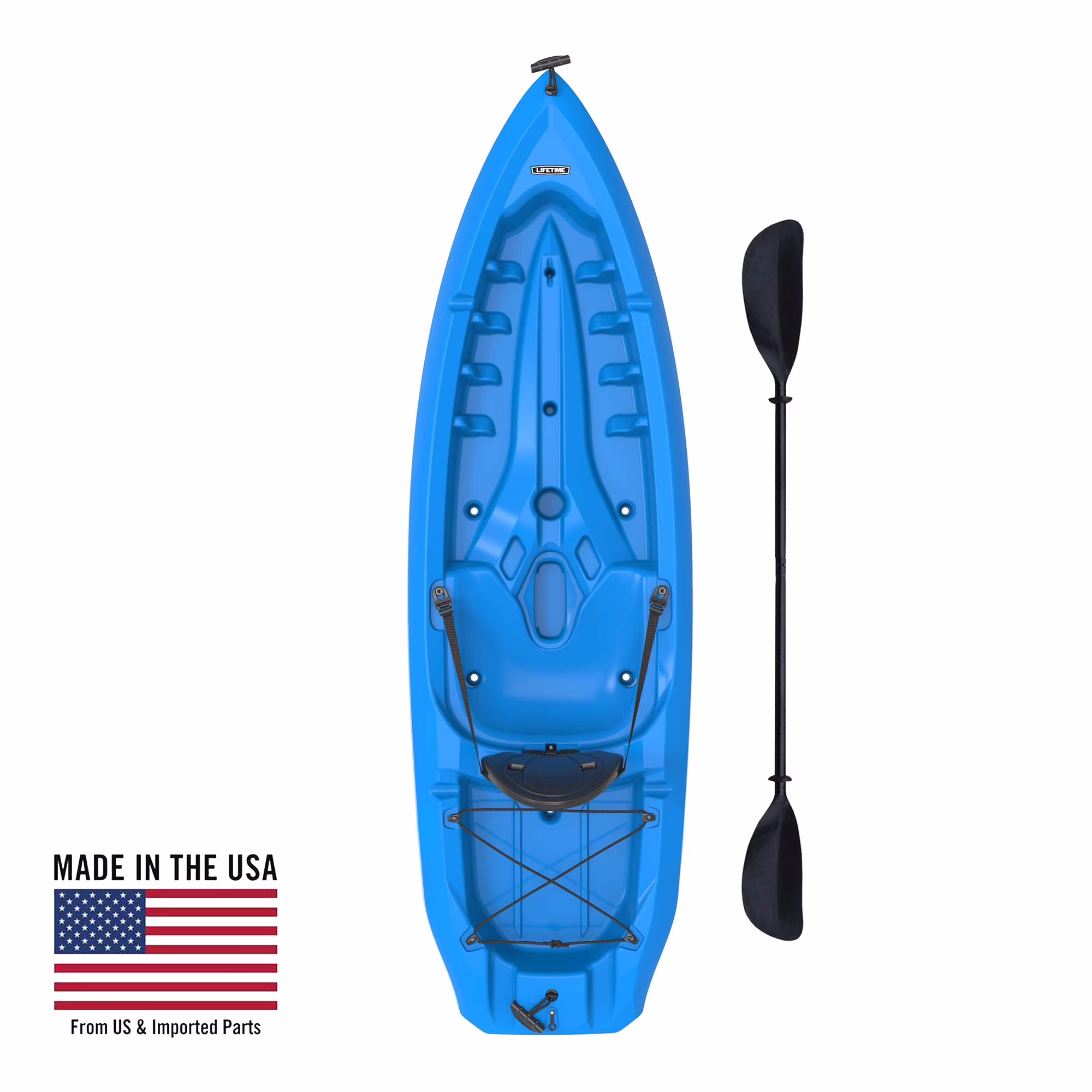 Lifetime Lotus 8 Ft Sit - on - Top Kayak, Blue (90112)