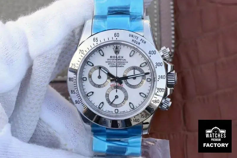 Rolex Daytona Cosmograph 116520 Noob Factory White Dial