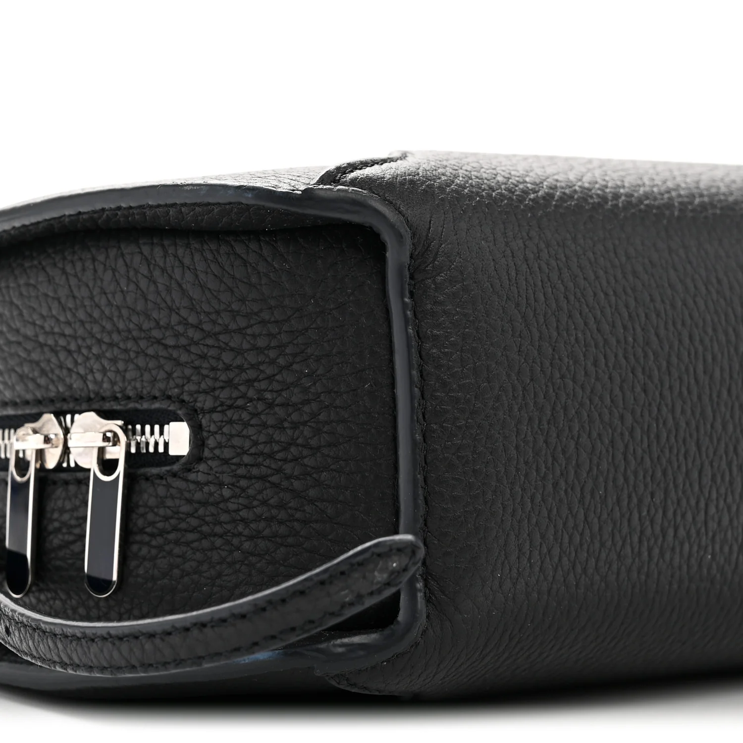Grained Calfskin Sesia Crossbody Black