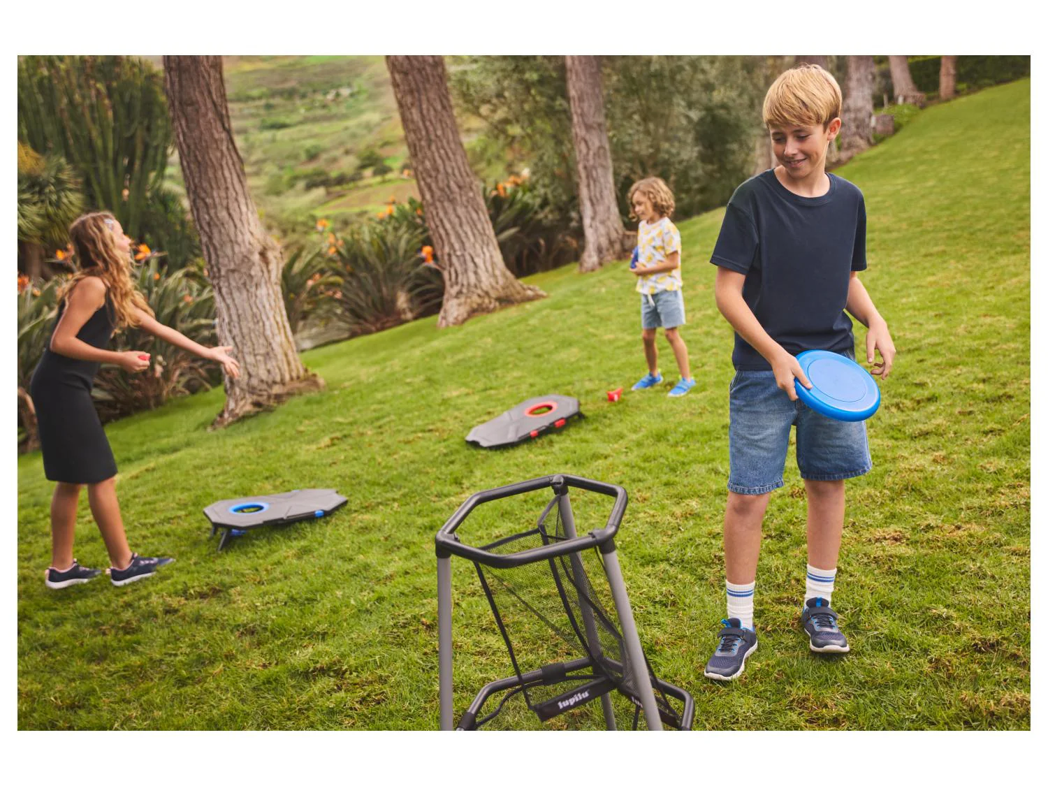 lupilu Set de disc golf ou Set de Bean Bag ou Set de smash ball ou Set de street hockey
