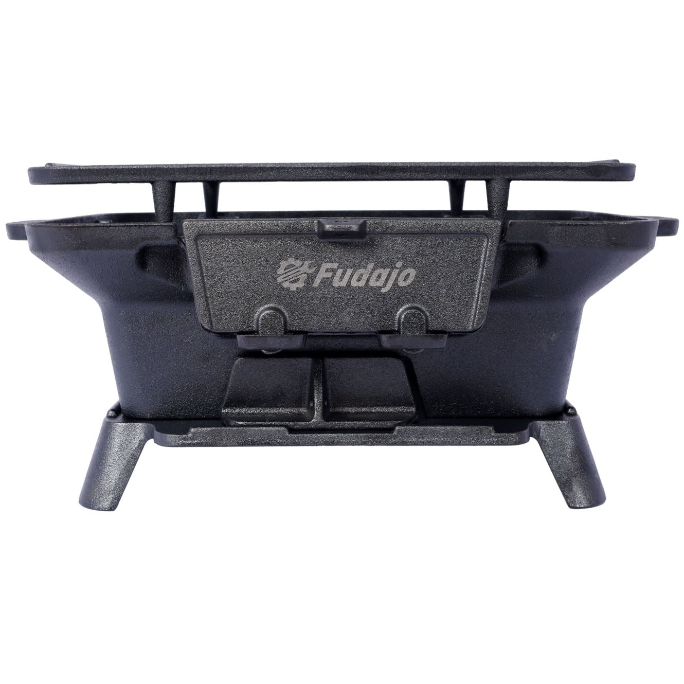 Hibachi Grill, 16" Portable Cast Iron Outdoor Tabletop Grill, Handled Mini Japanese BBQ Charcoal Stove, Small Durable Camping Cast Iron Grill with Grate Hook(16") - Image 10
