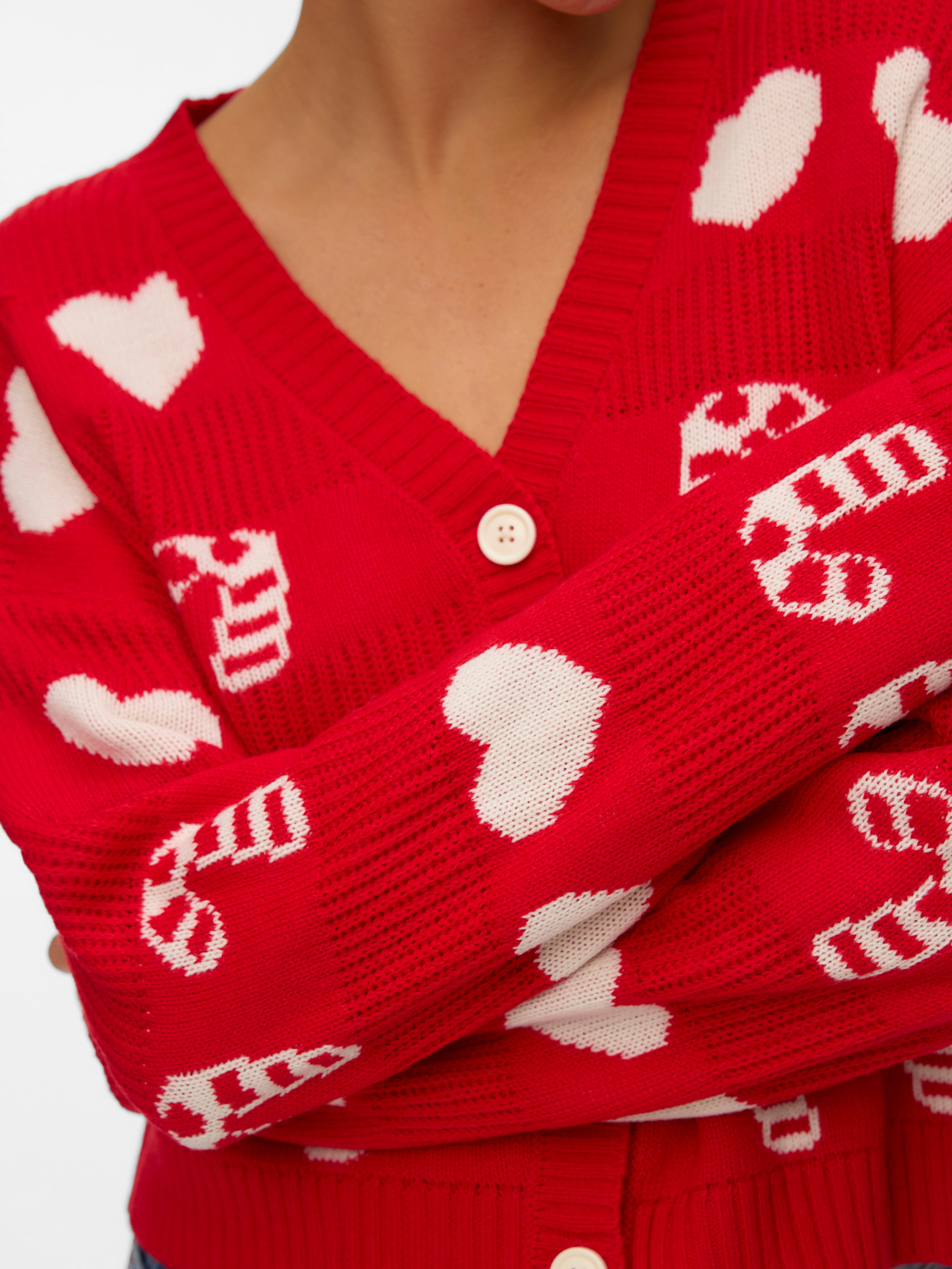 VERO MODA® VMCANDYHEARTS Knit Cardigan