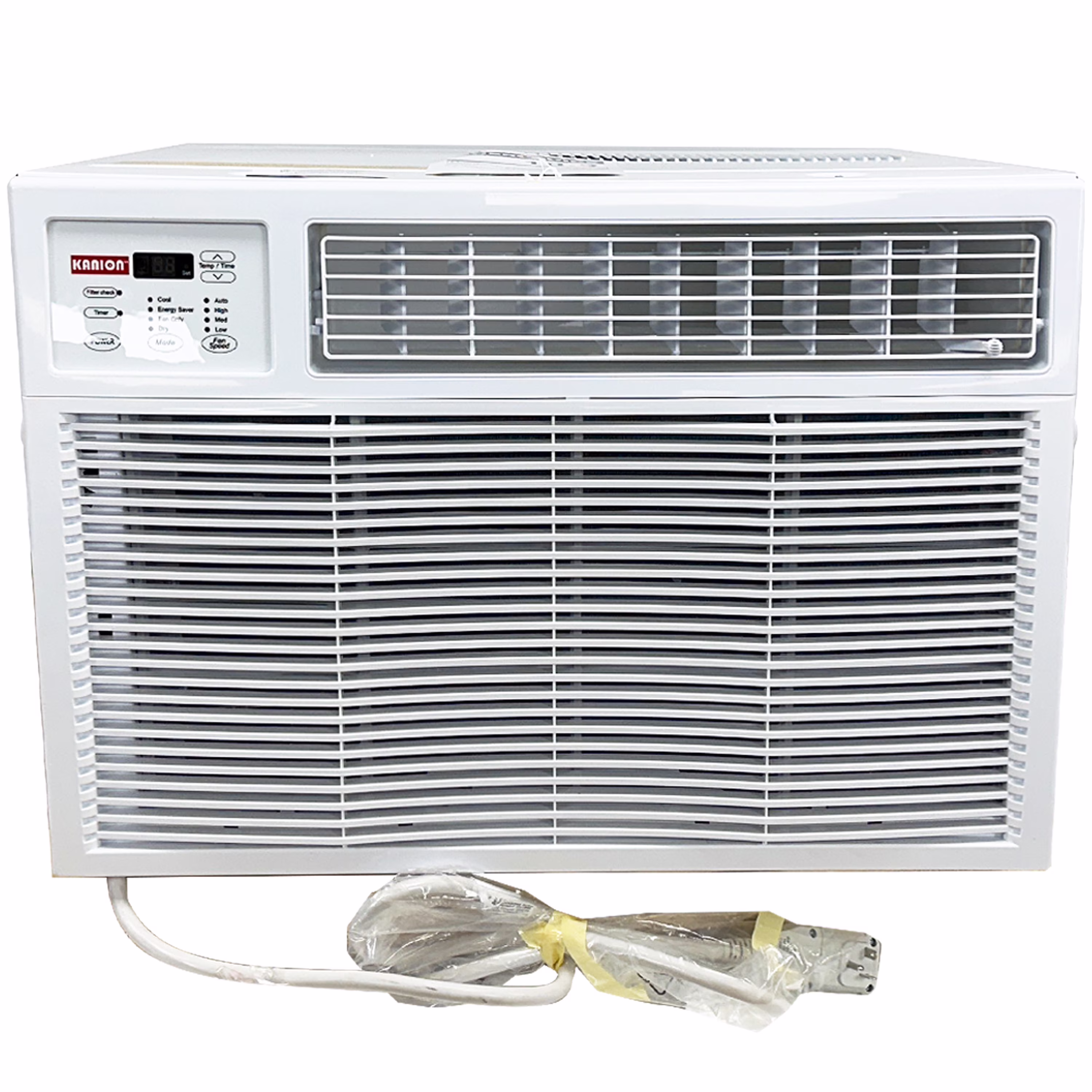 25,000 BTU Window Air Conditioner for Rooms up to 2,400 Sq Ft, Digital Display, Remote Control, Energy Efficient