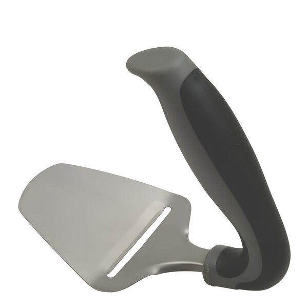 Ostehøvel ergonomisk svart/stål
