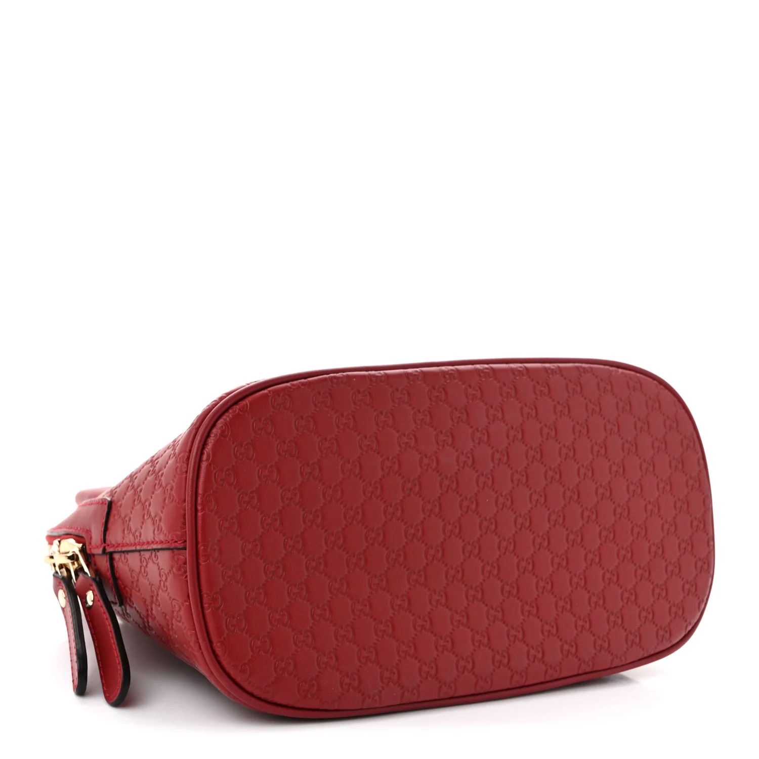 Soft Microguccissima Mini Dome Bag Rosso