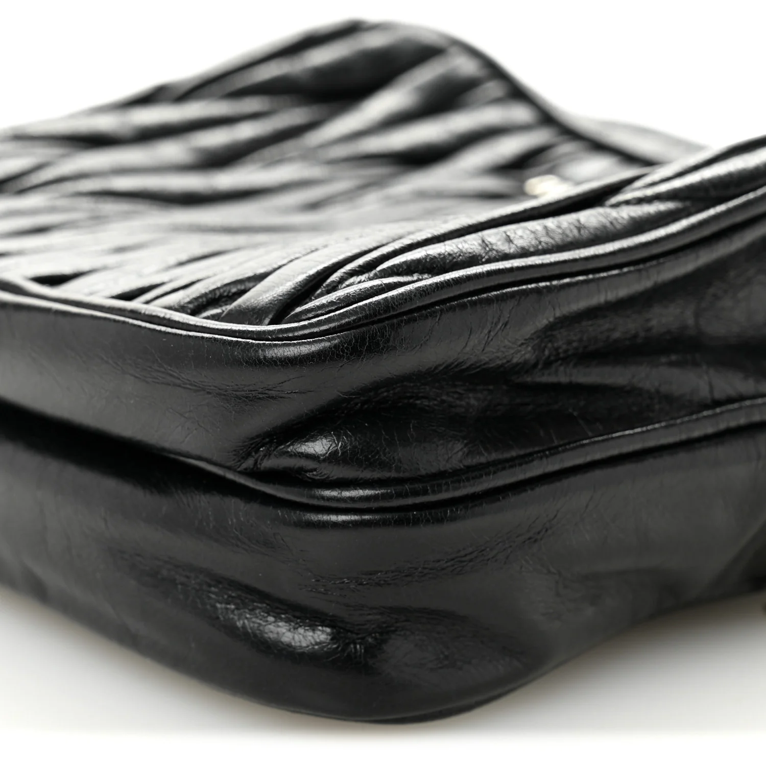 Nappa Matelasse Crossbody Black