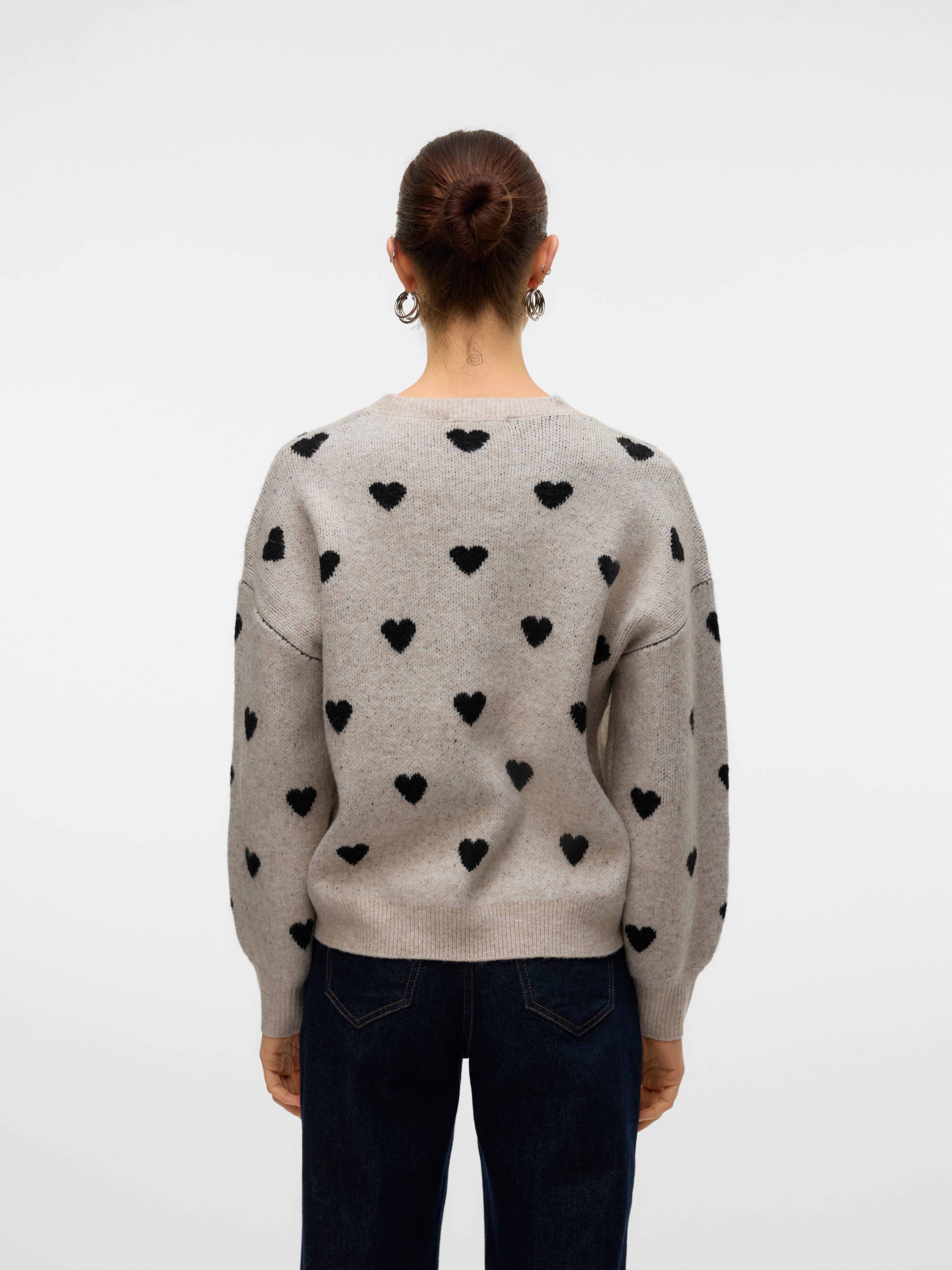 VERO MODA® AWHEART Knitted pullover
