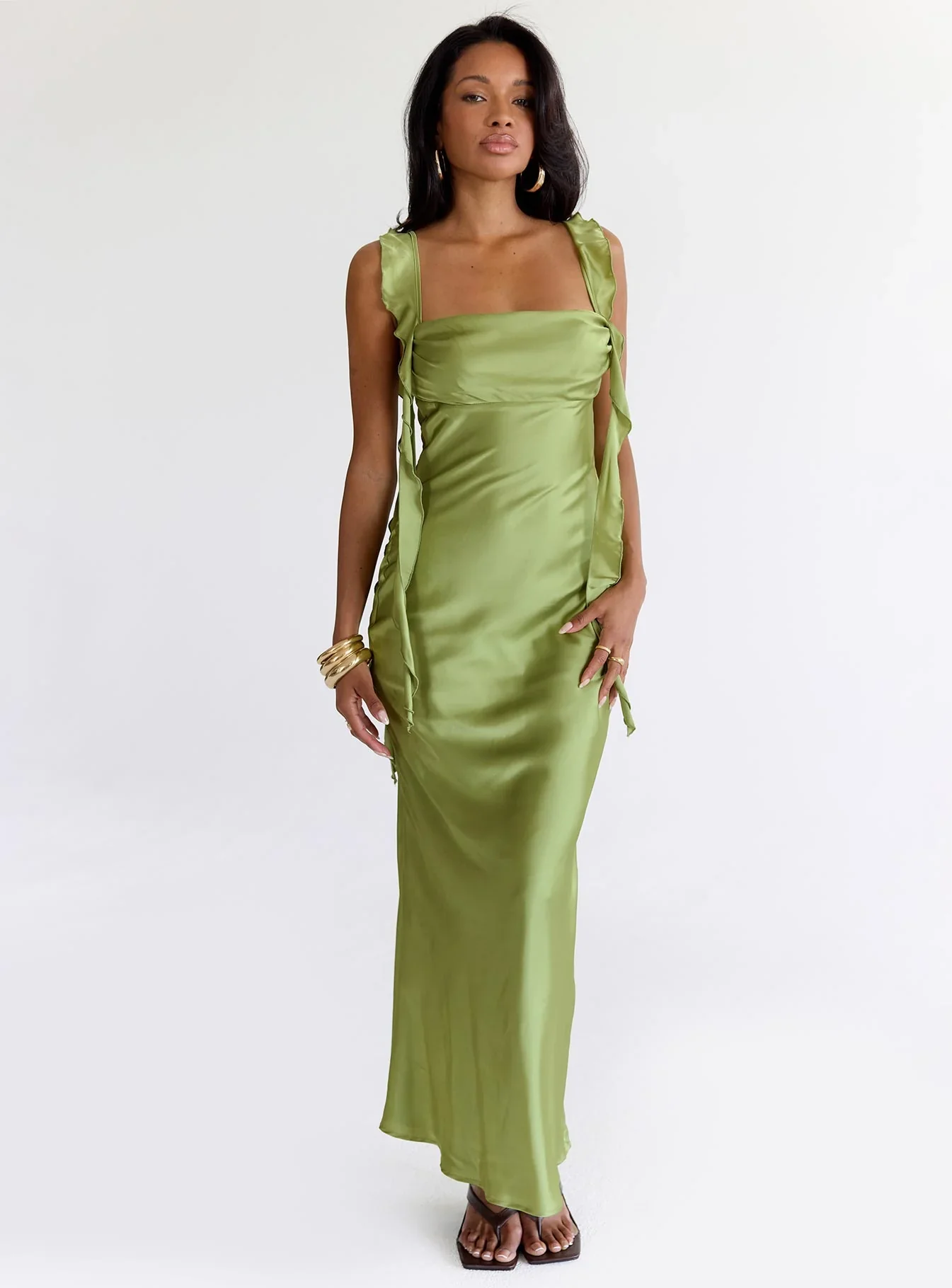 Lanai Maxi Dress Olive