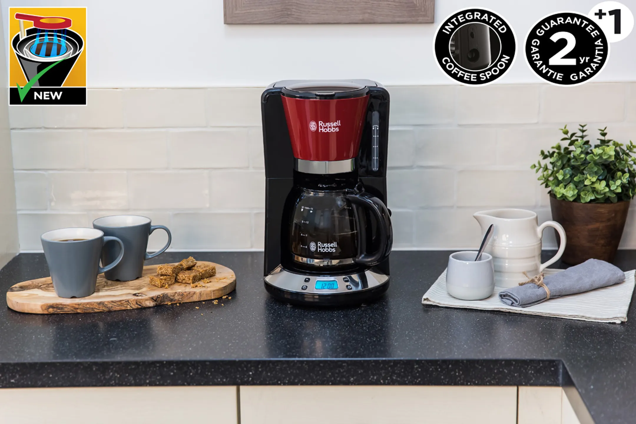 Russell Hobbs Koffiezetapparaat Colours Plus+ 24031-56